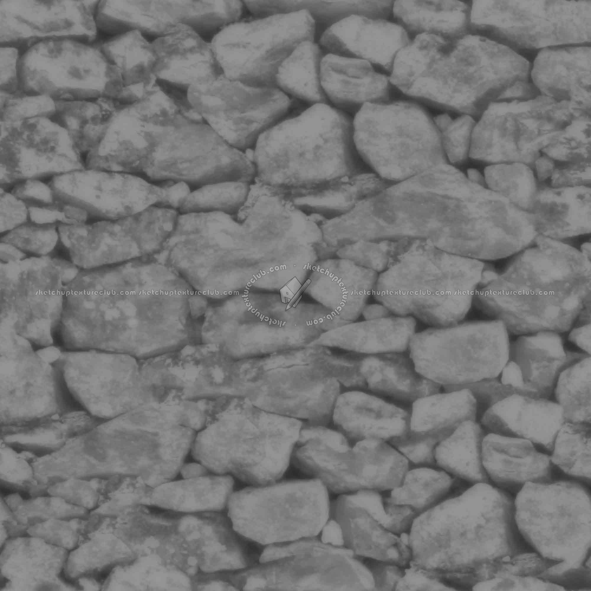 Textures   -   ARCHITECTURE   -   STONES WALLS   -   Stone walls  - Wall stone PBR texture seamless 22093 - Displacement