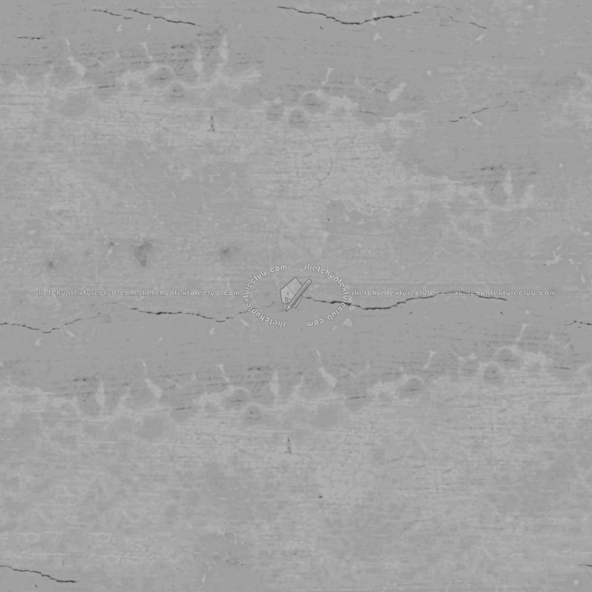 Textures   -   ARCHITECTURE   -   CONCRETE   -   Bare   -   Damaged walls  - Concrete bare damaged texture seamless 01385 - Displacement