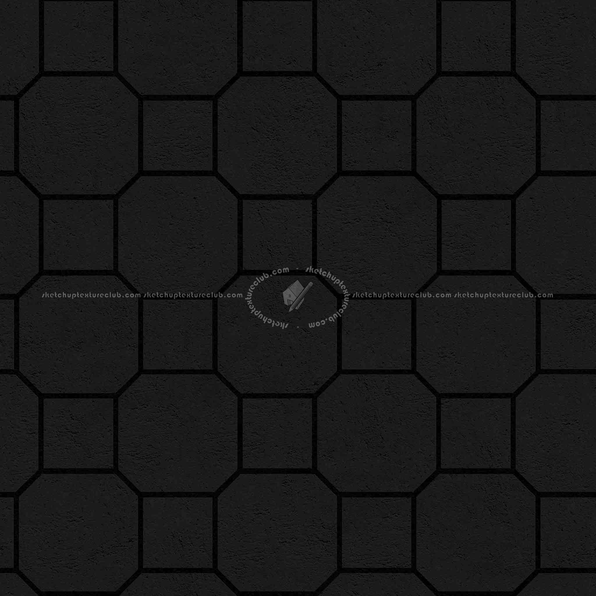 Textures   -   ARCHITECTURE   -   PAVING OUTDOOR   -   Concrete   -   Blocks mixed  - Paving concrete mixed size texture seamless 05587 - Specular