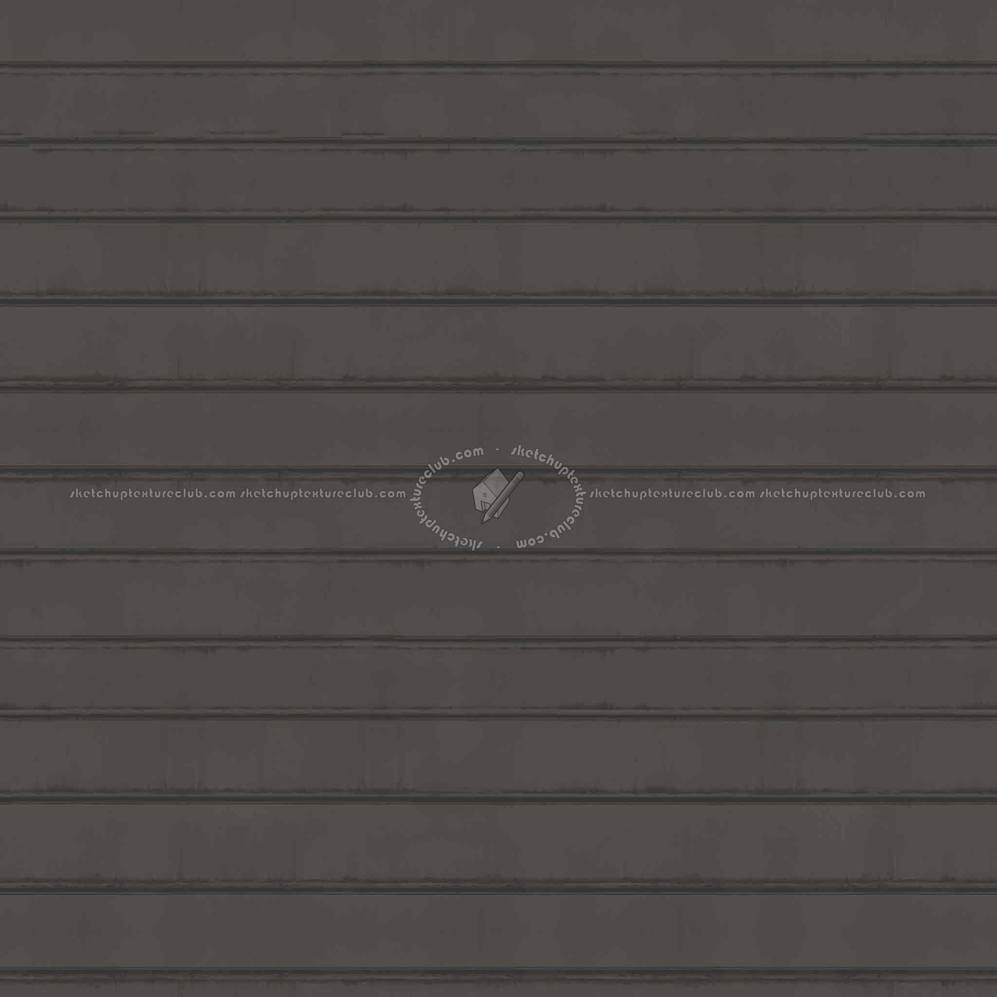 Textures   -   MATERIALS   -   METALS   -   Corrugated  - Rusted painted corrugated metal texture seamless 09943 - Specular