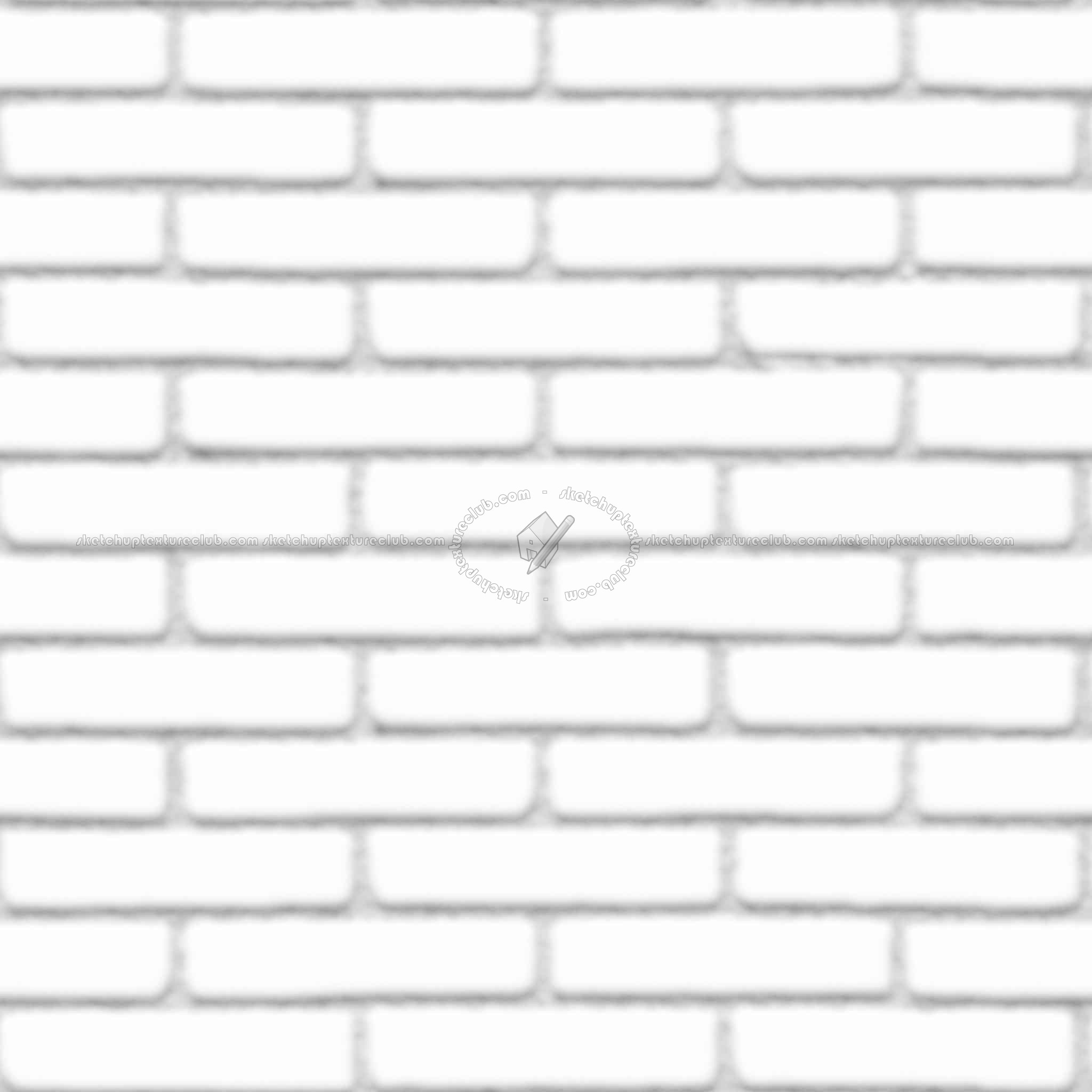 Textures   -   ARCHITECTURE   -   BRICKS   -   Colored Bricks   -   Smooth  - Texture colored bricks smooth seamless 00077 - Ambient occlusion