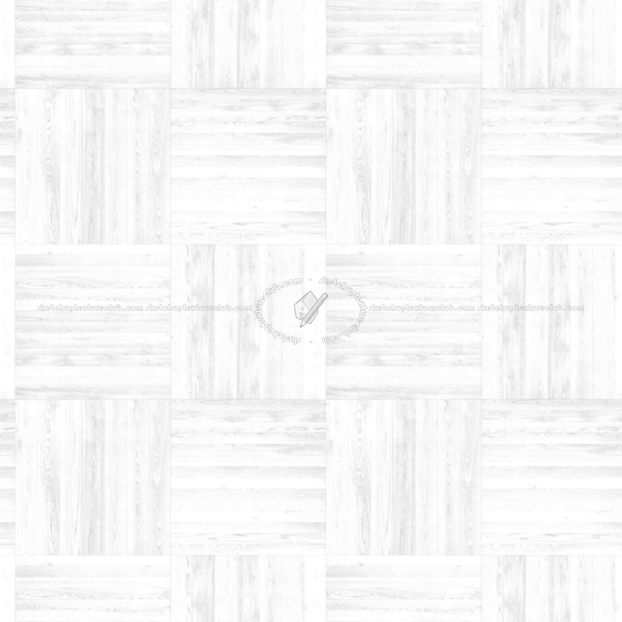 Textures   -   ARCHITECTURE   -   WOOD FLOORS   -   Parquet square  - Wood flooring square texture seamless 05412 - Ambient occlusion