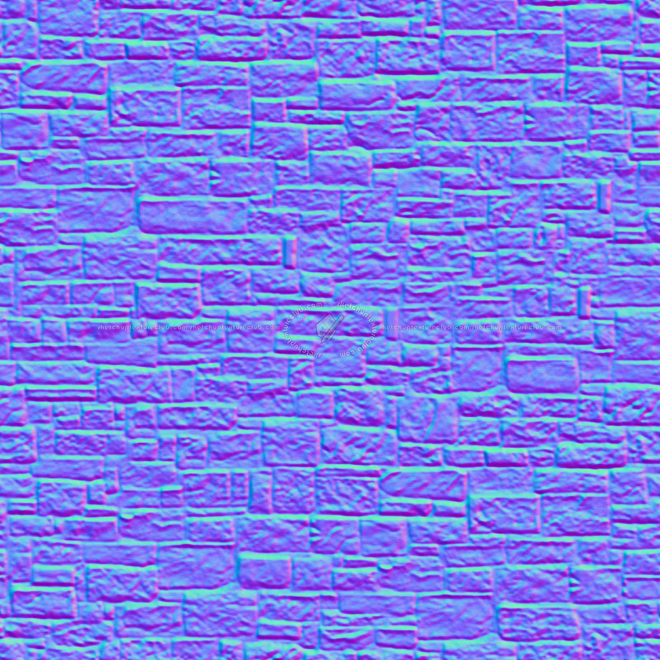 Textures   -   ARCHITECTURE   -   STONES WALLS   -   Stone walls  - Colored Ashlar stone wall pbr texture seamless 22386 - Normal