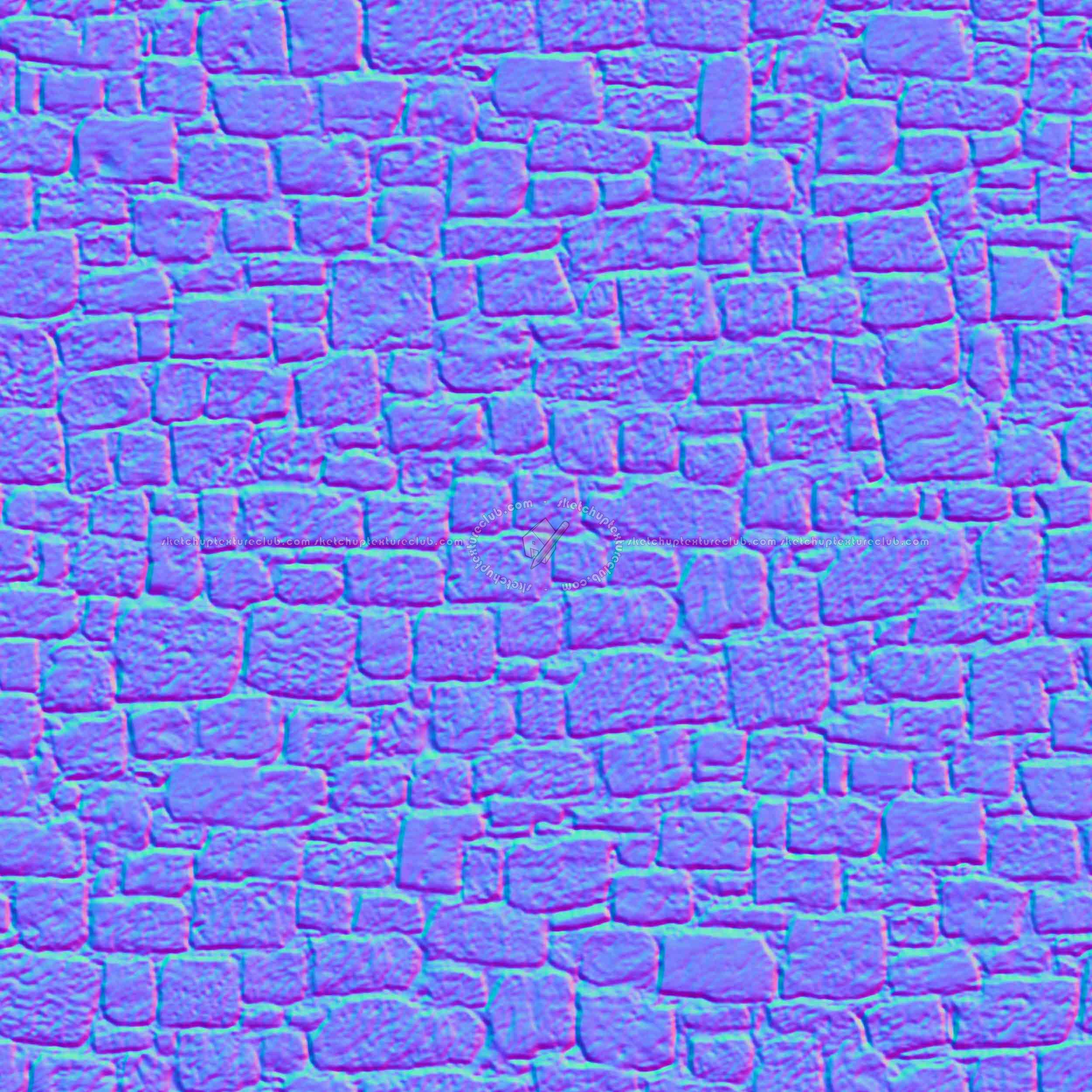 Textures   -   ARCHITECTURE   -   STONES WALLS   -   Stone walls  - Stone wall pbr texture seamless 22392 - Normal