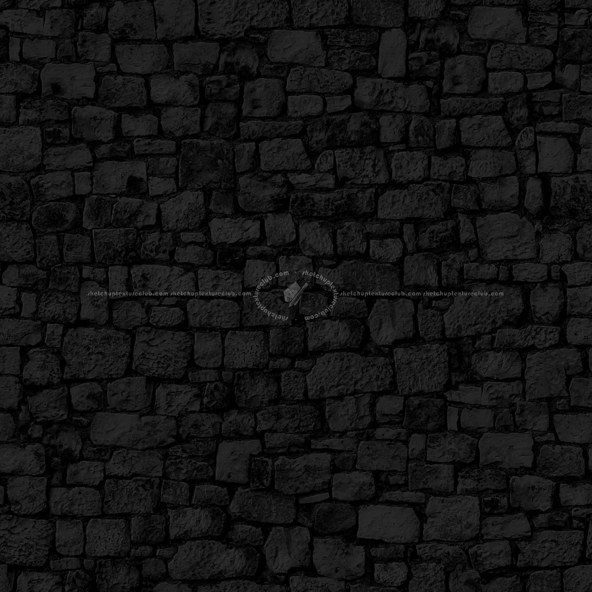 Textures   -   ARCHITECTURE   -   STONES WALLS   -   Stone walls  - Stone wall pbr texture seamless 22392 - Specular