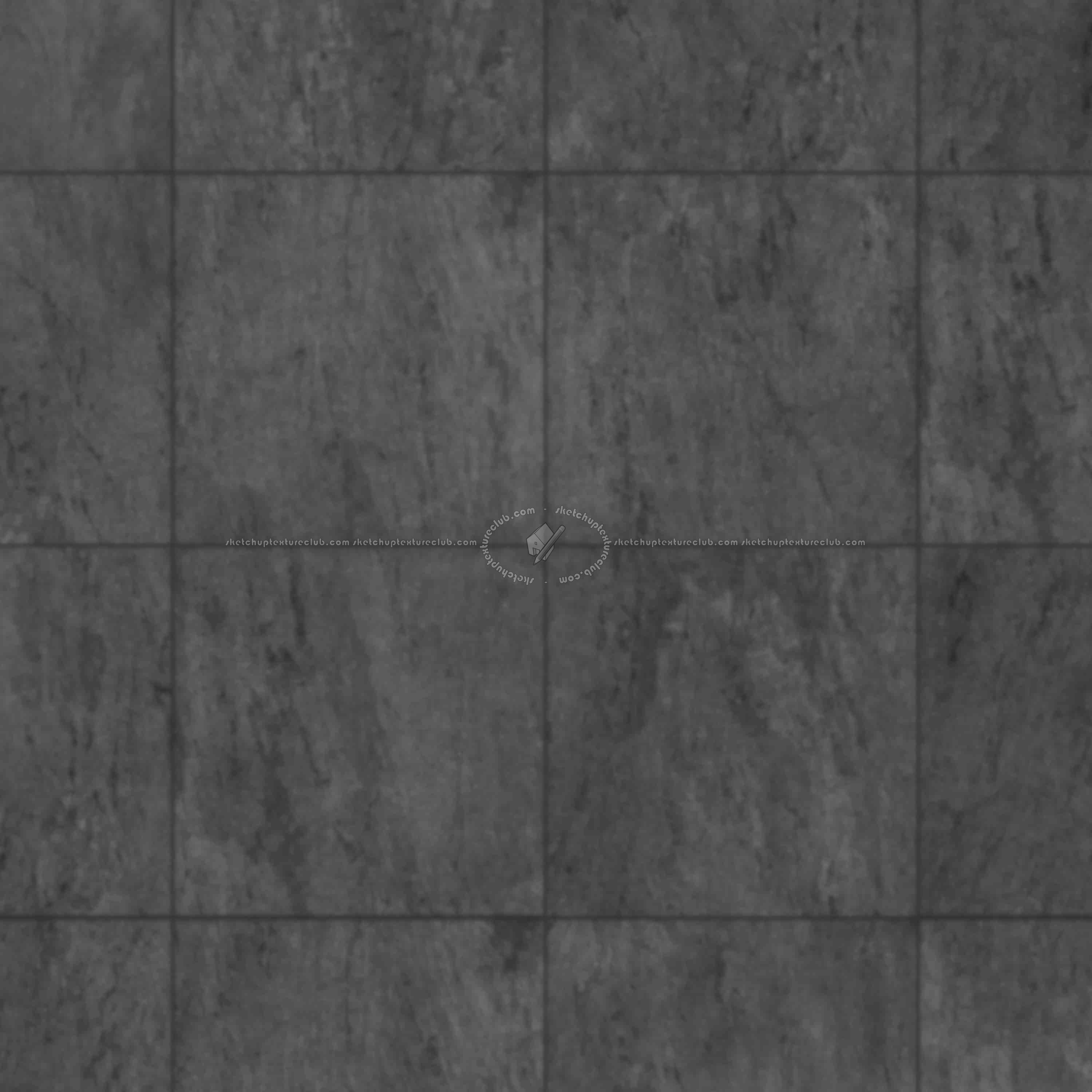 Textures   -   ARCHITECTURE   -   TILES INTERIOR   -   Stone tiles  - Basalt square tile texture seamless 15985 - Displacement