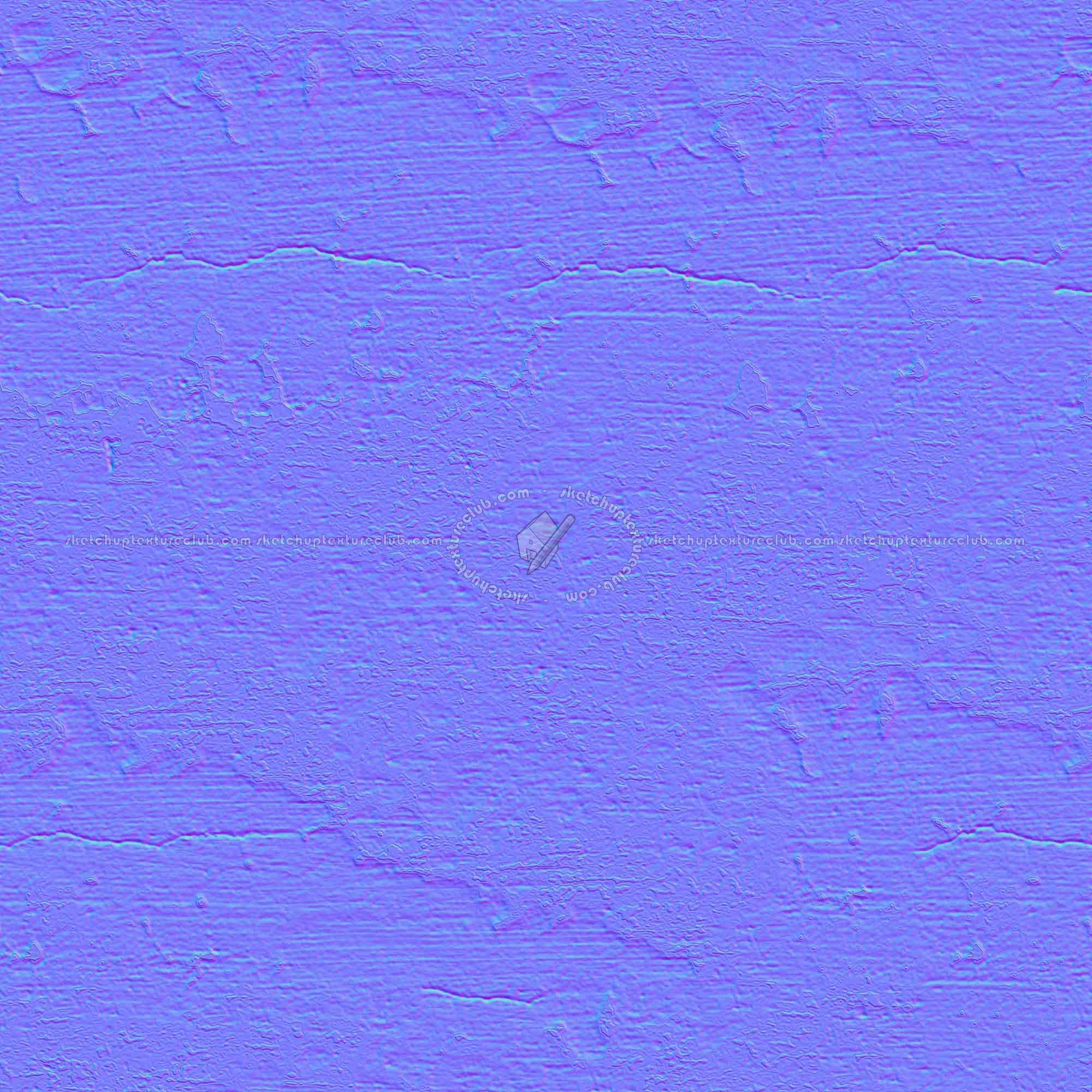 Textures   -   ARCHITECTURE   -   CONCRETE   -   Bare   -   Damaged walls  - Concrete bare damaged texture seamless 01386 - Normal