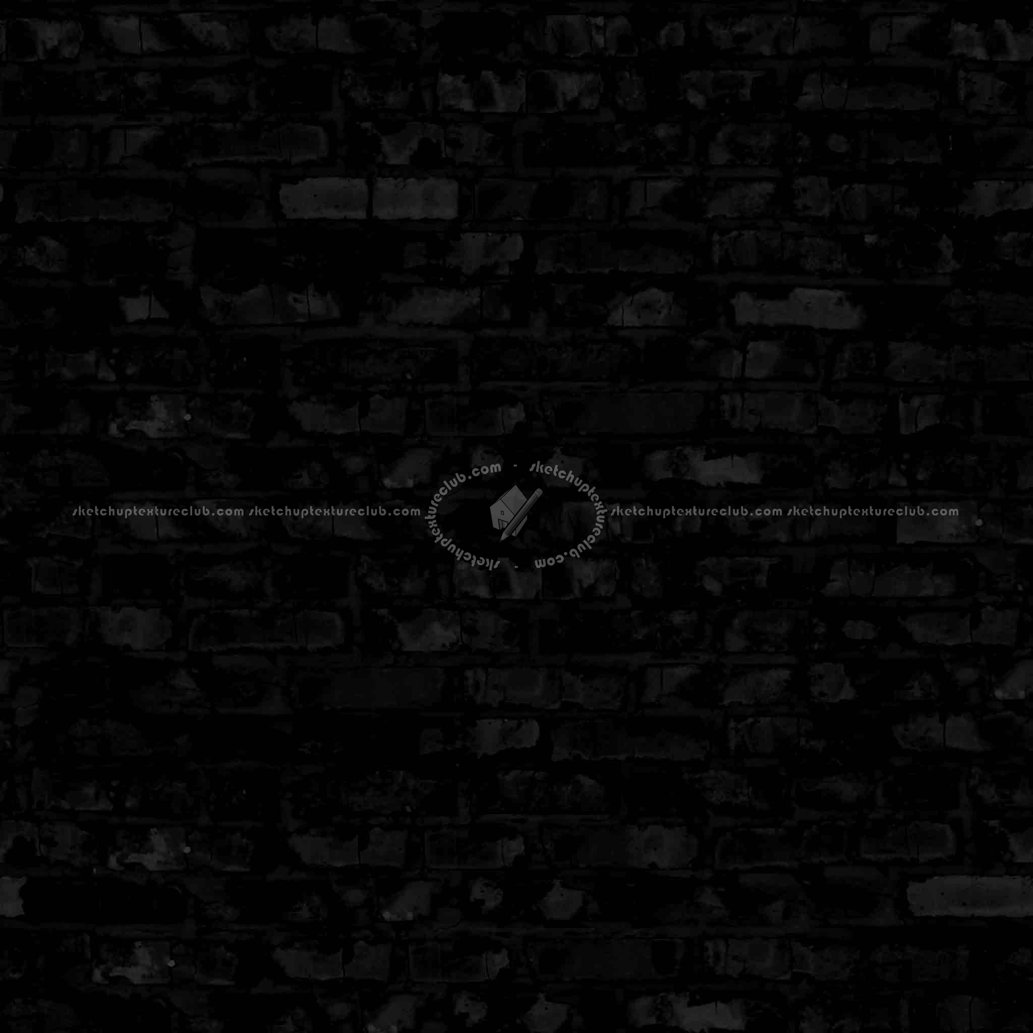 Textures   -   ARCHITECTURE   -   BRICKS   -   Dirty Bricks  - Dirty bricks texture seamless 00169 - Specular