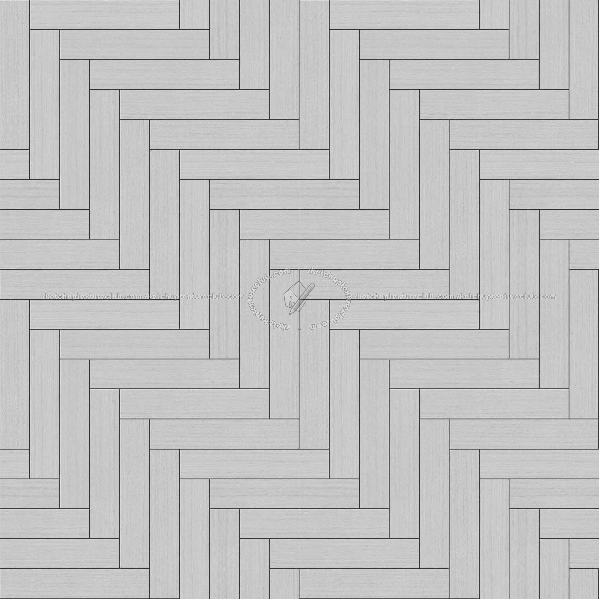 Textures   -   ARCHITECTURE   -   WOOD FLOORS   -   Herringbone  - Herringbone parquet texture seamless 04913 - Bump