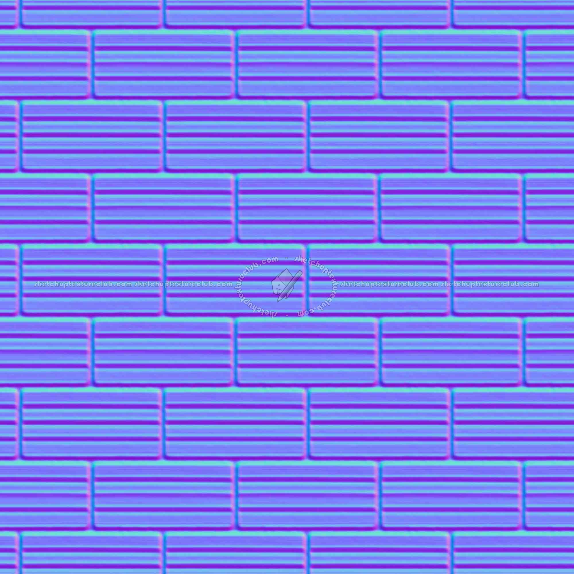 Textures   -   ARCHITECTURE   -   BRICKS   -   Special Bricks  - Special brick texture seamless 00455 - Normal