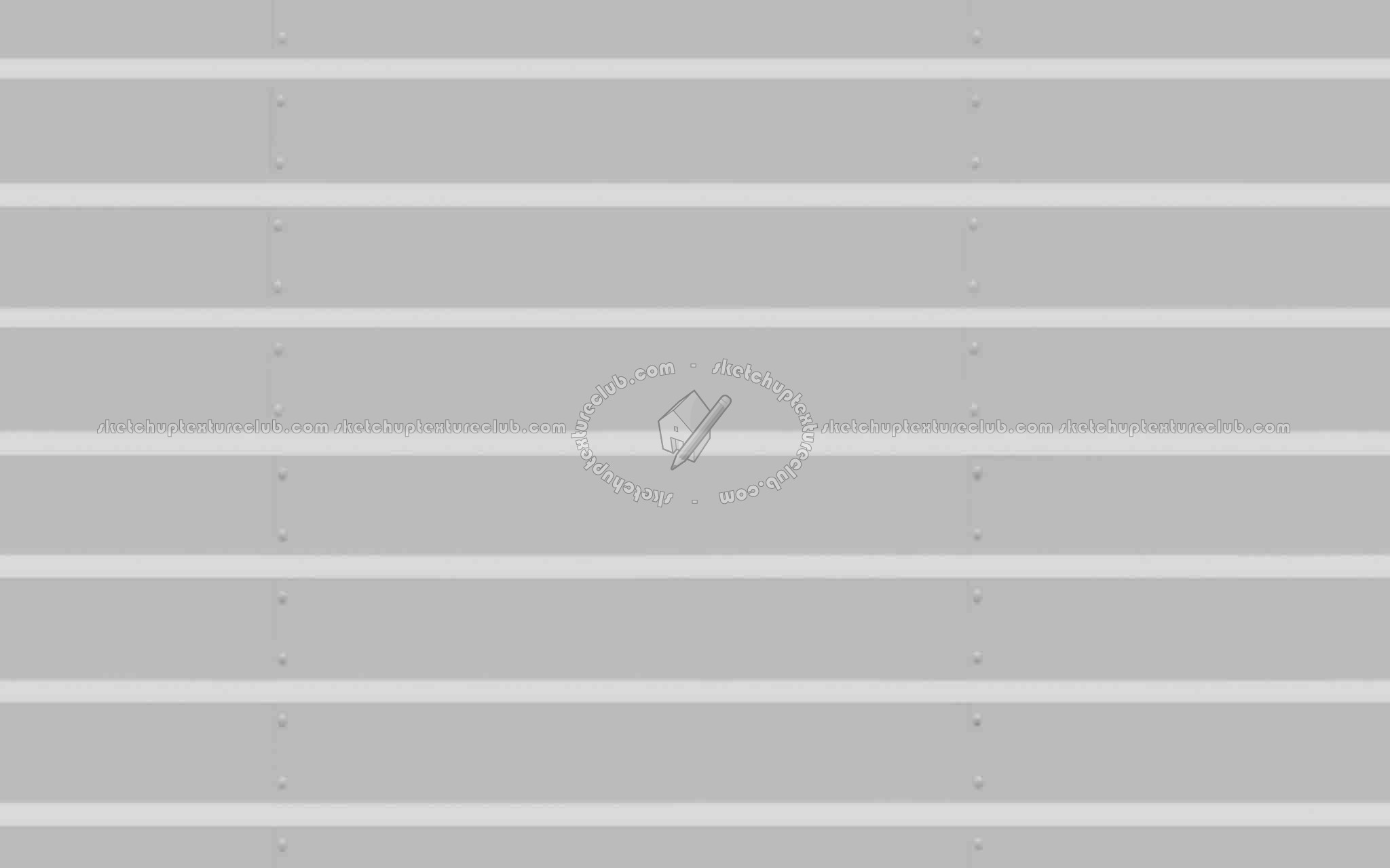 Textures   -   MATERIALS   -   METALS   -   Corrugated  - Steel zinc coated corrugated metal texture seamless 09944 - Displacement