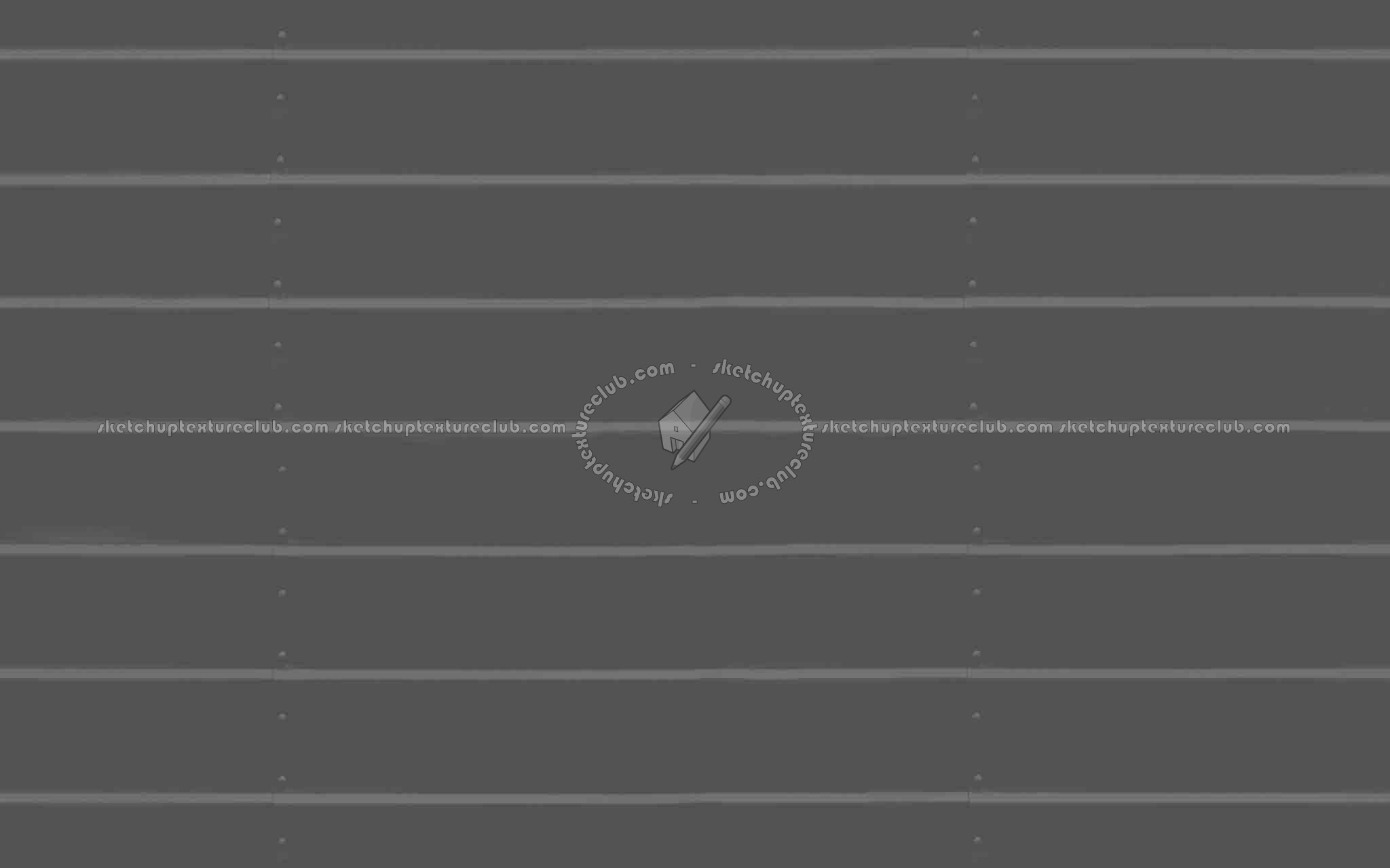 Textures   -   MATERIALS   -   METALS   -   Corrugated  - Steel zinc coated corrugated metal texture seamless 09944 - Specular