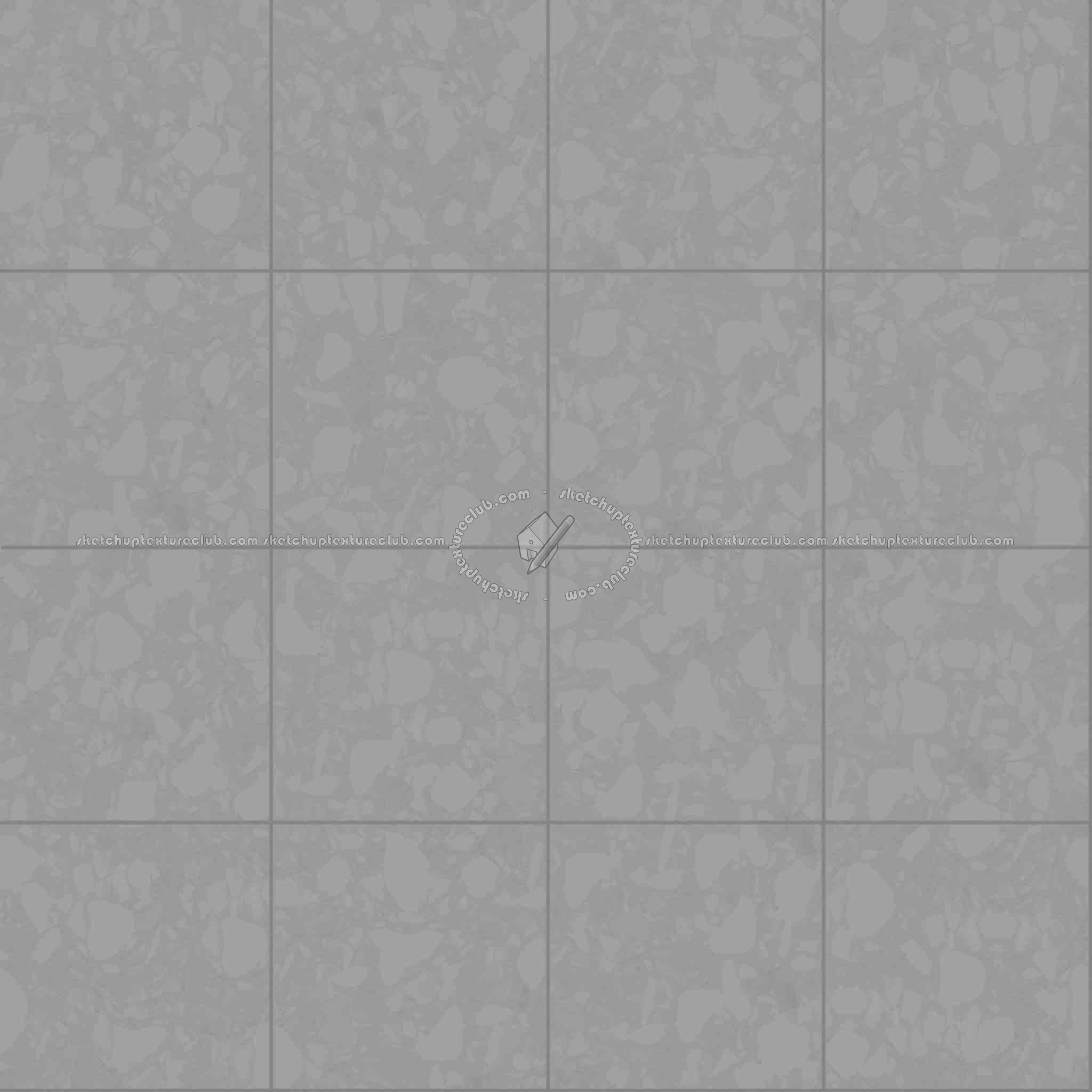 Textures   -   ARCHITECTURE   -   TILES INTERIOR   -   Terrazzo  - Terrazzo floor tile PBR texture seamless 21531 - Displacement