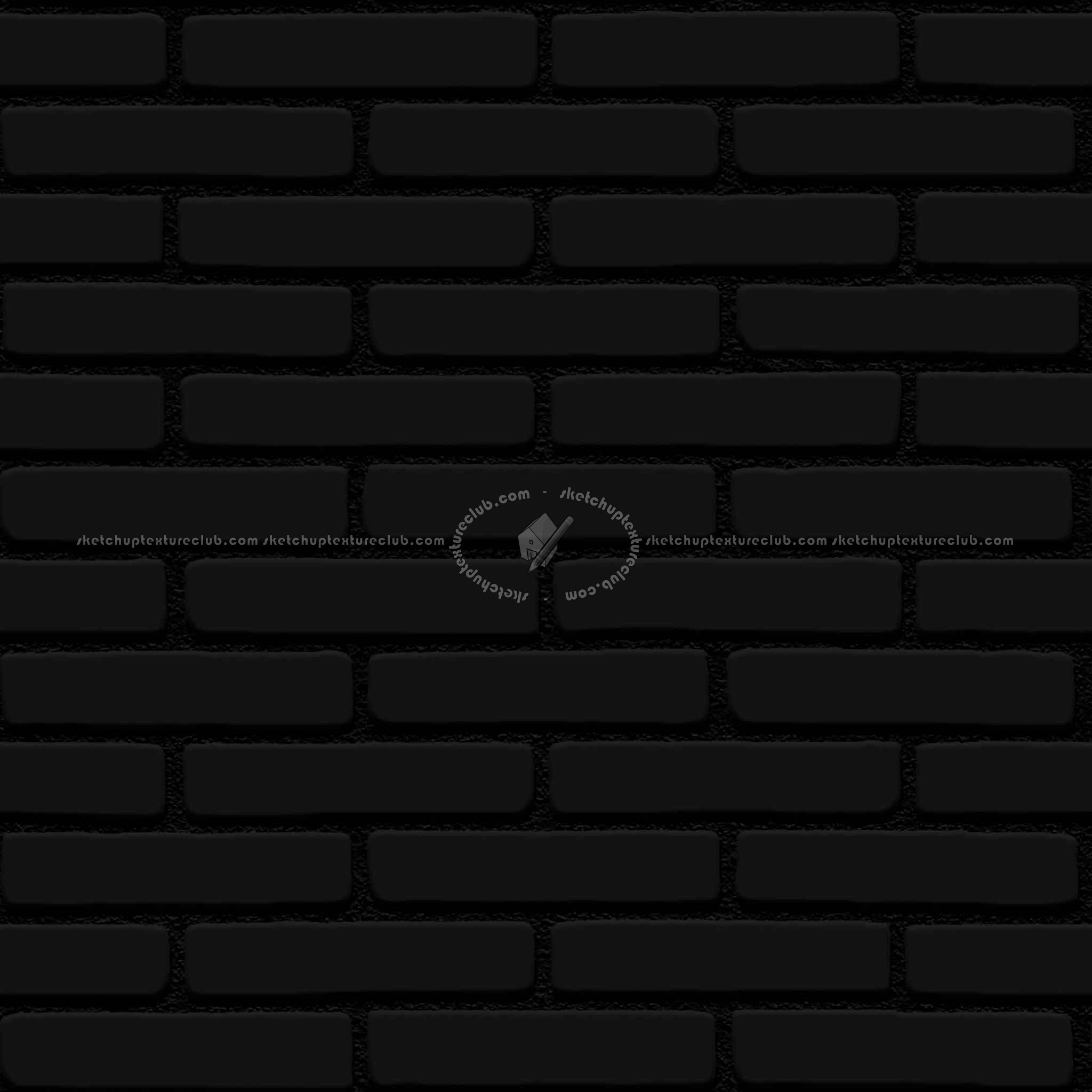 Textures   -   ARCHITECTURE   -   BRICKS   -   Colored Bricks   -   Smooth  - Texture colored bricks smooth seamless 00078 - Specular