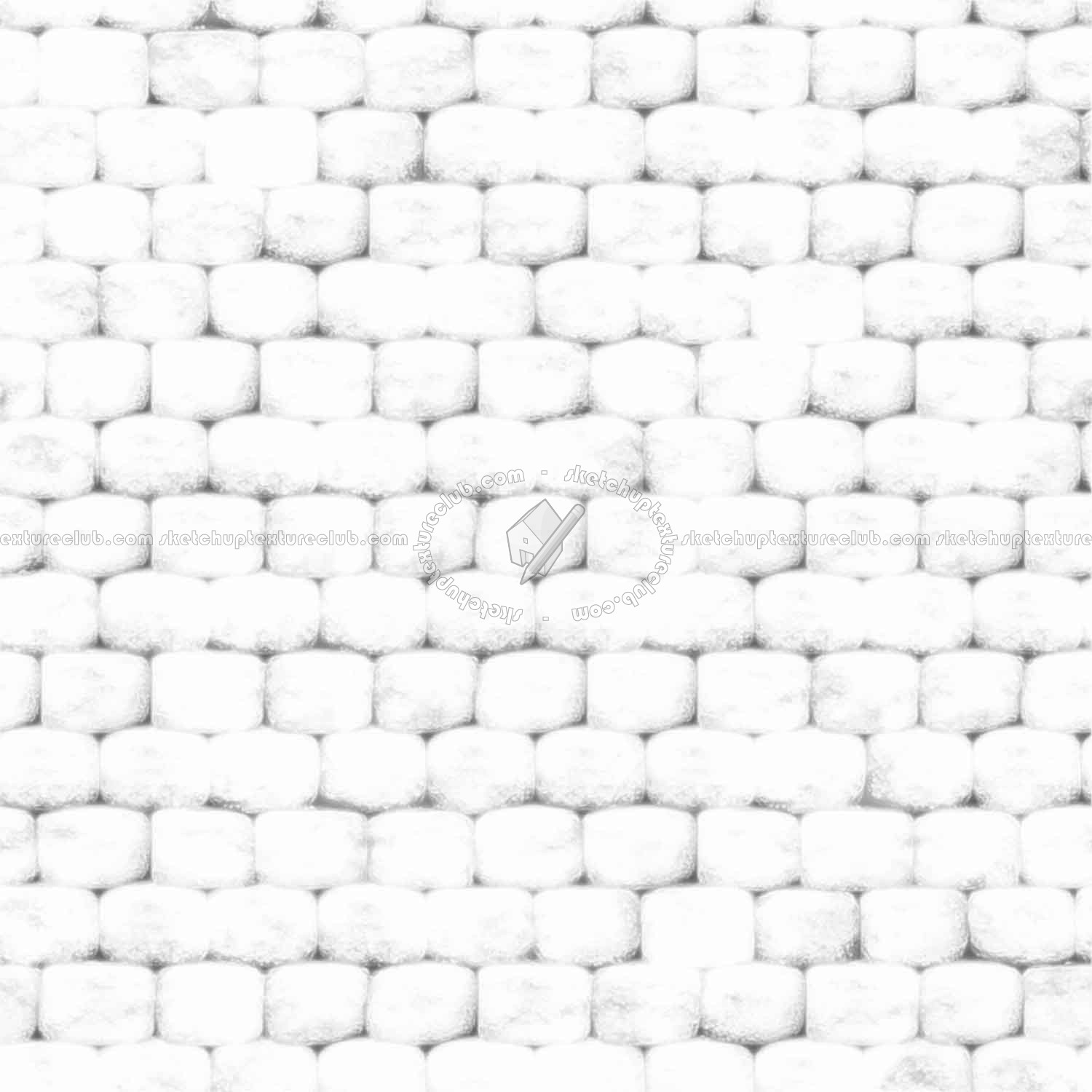 Textures   -   ARCHITECTURE   -   STONES WALLS   -   Stone blocks  - Wall stone with regular blocks texture seamless 08319 - Ambient occlusion
