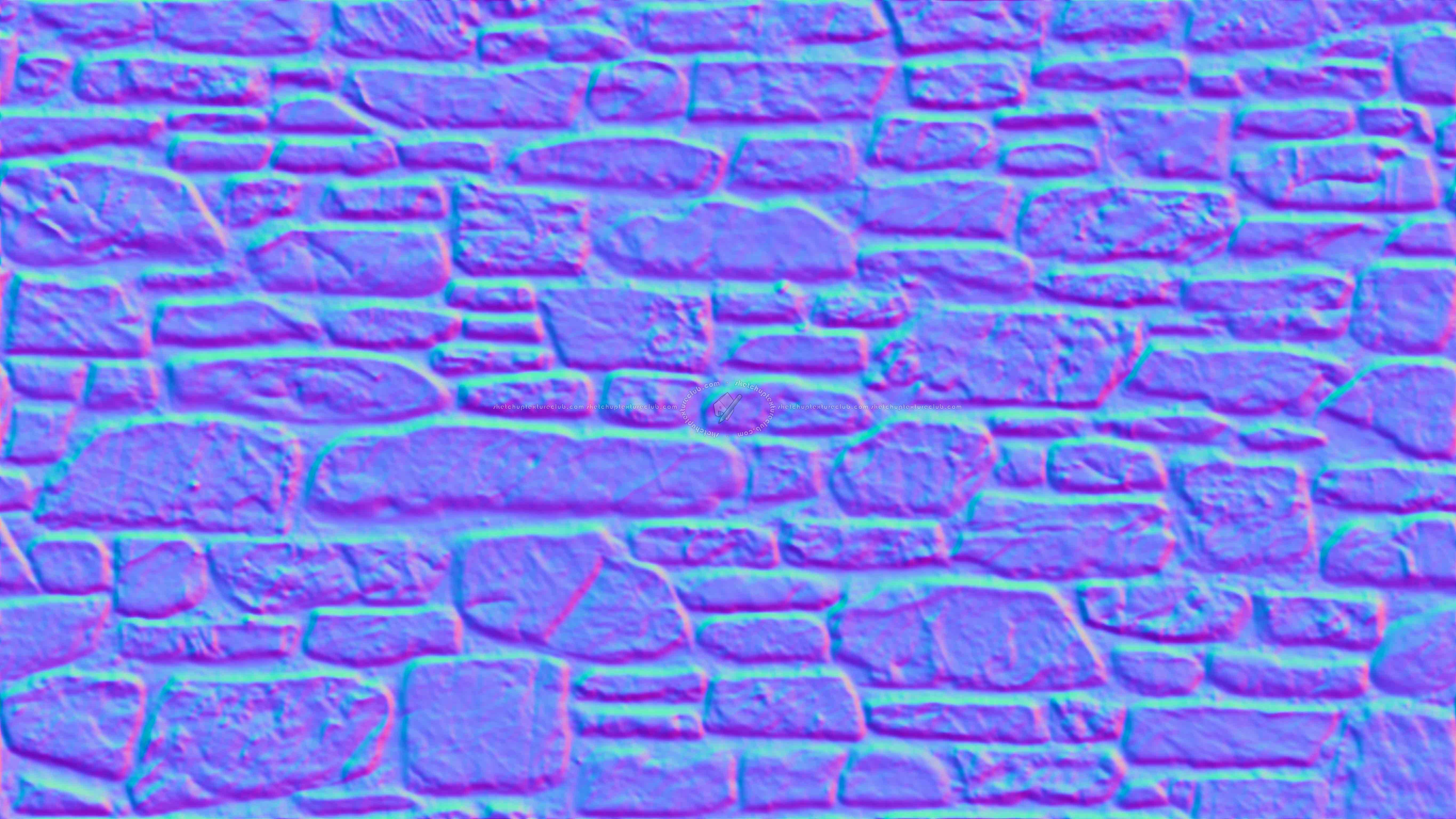 Textures   -   ARCHITECTURE   -   STONES WALLS   -   Stone walls  - Stone wall pbr texture seamless 22406 - Normal