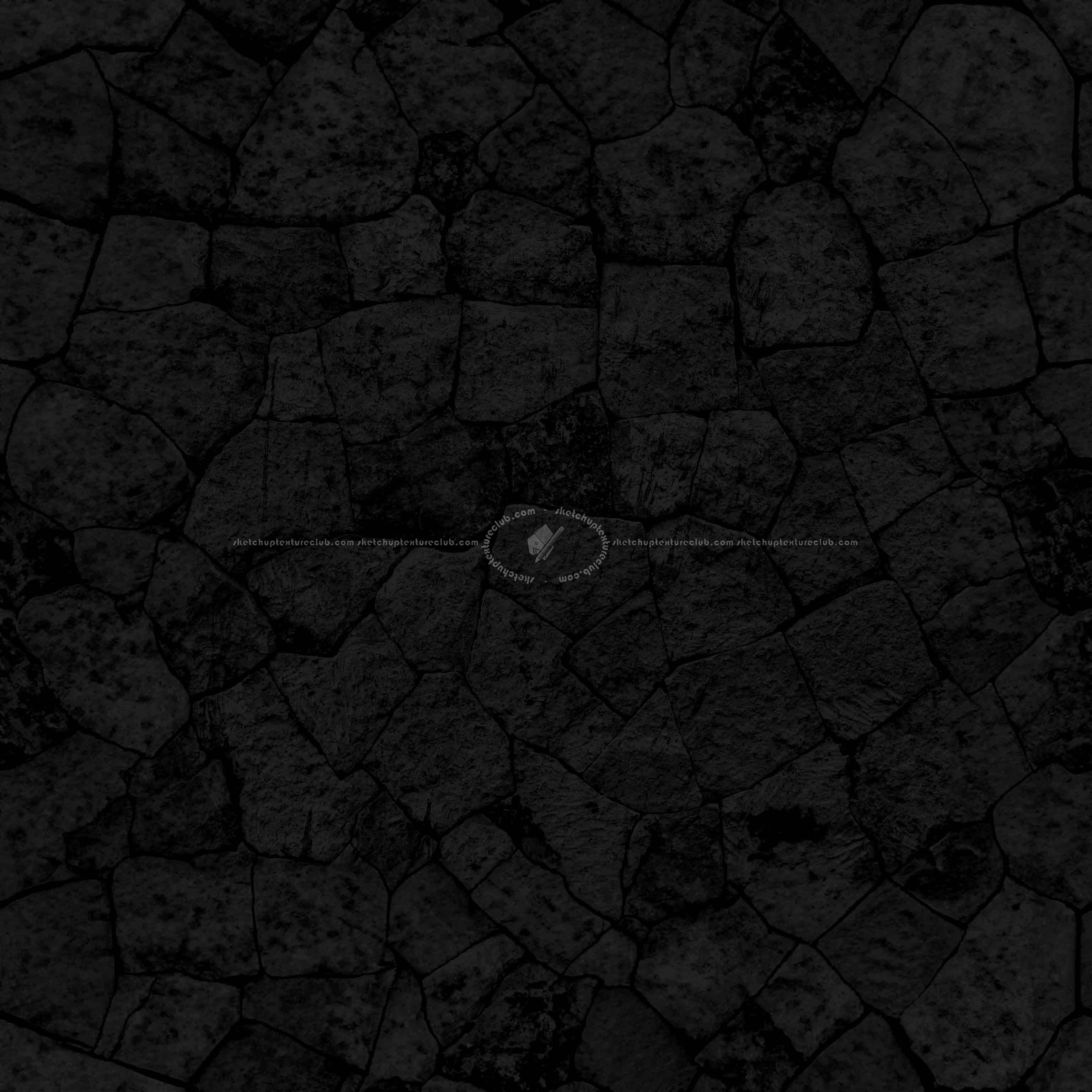 Textures   -   ARCHITECTURE   -   STONES WALLS   -   Stone walls  - Dry stone masonry pbr texture seamless 22409 - Specular