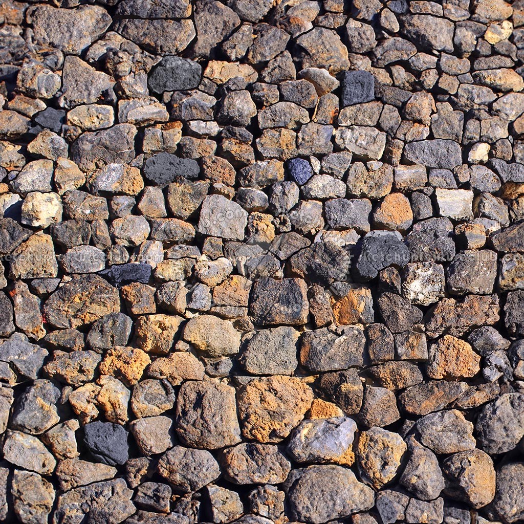 Textures   -   ARCHITECTURE   -   STONES WALLS   -   Stone walls  - dry lava stone wall pbr texture seamless 22431 (seamless)