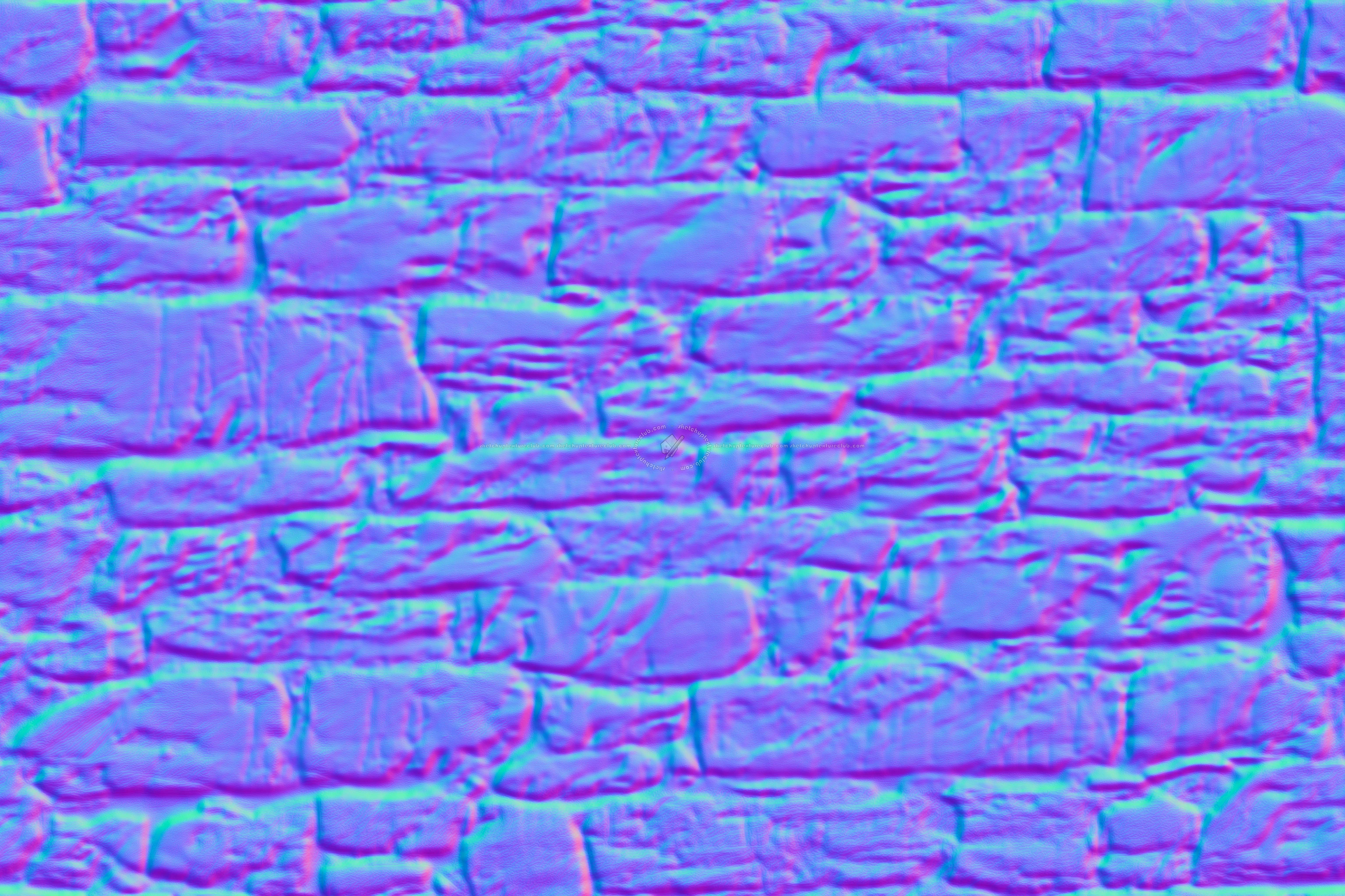 Textures   -   ARCHITECTURE   -   STONES WALLS   -   Stone walls  - stone wall pbr texture-seamless 22434 - Normal