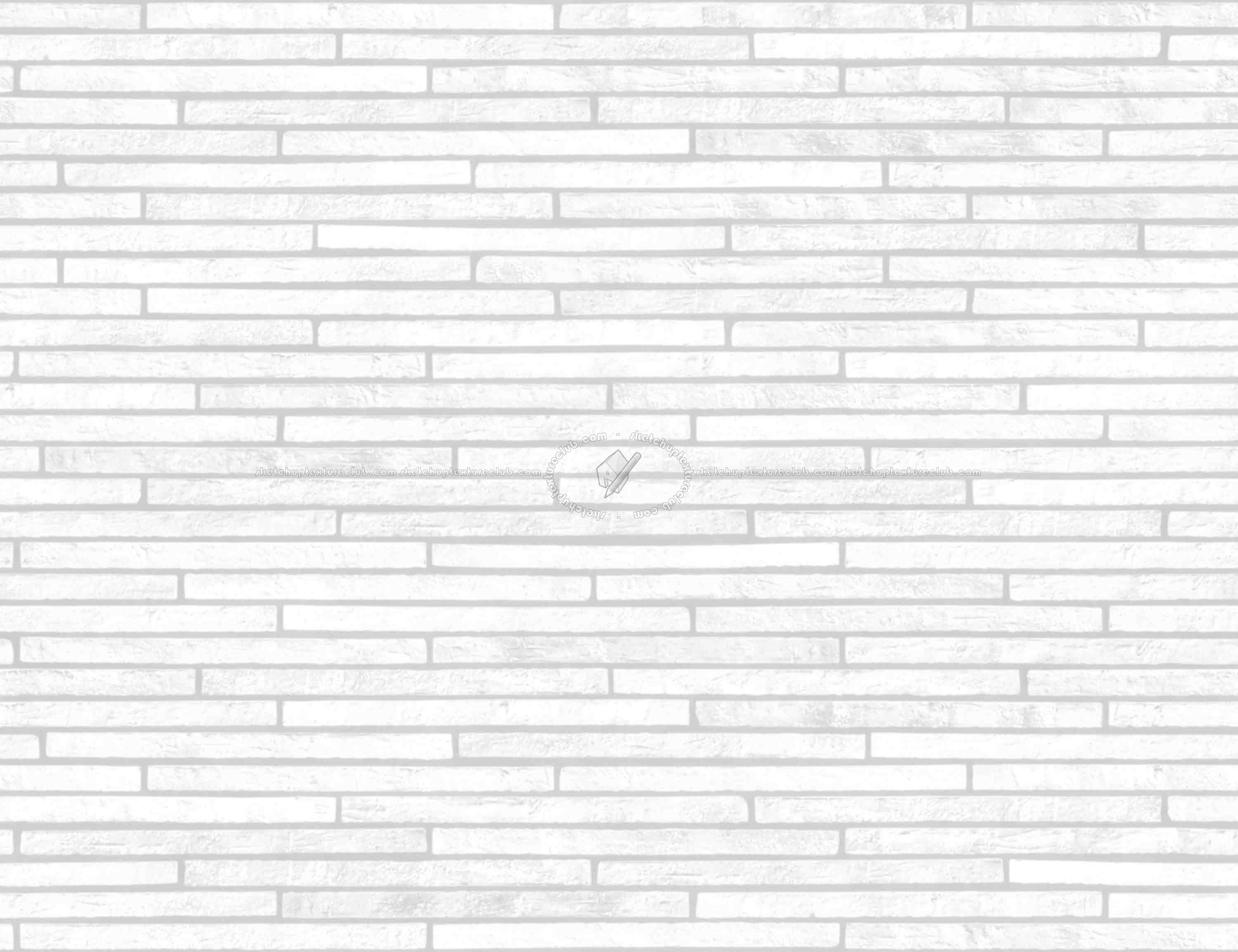 Textures   -   ARCHITECTURE   -   WALLS TILE OUTSIDE  - Clay bricks wall cladding PBR texture seamless 21729 - Ambient occlusion