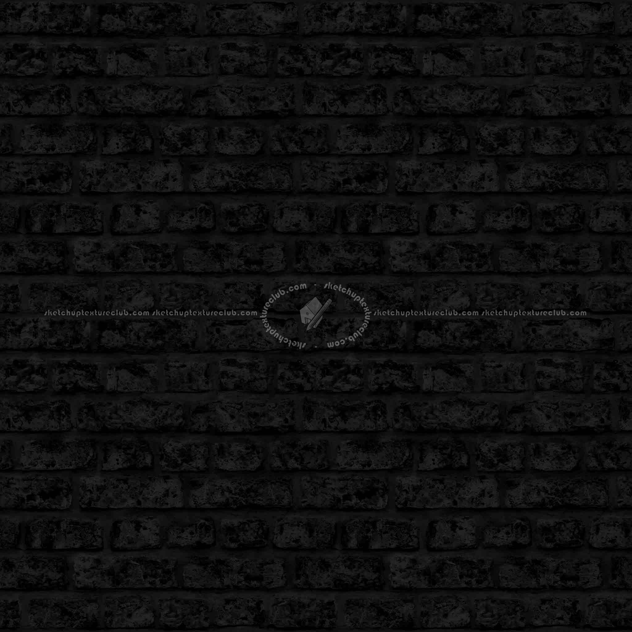 Textures   -   ARCHITECTURE   -   BRICKS   -   Dirty Bricks  - Dirty bricks texture seamless 00170 - Specular