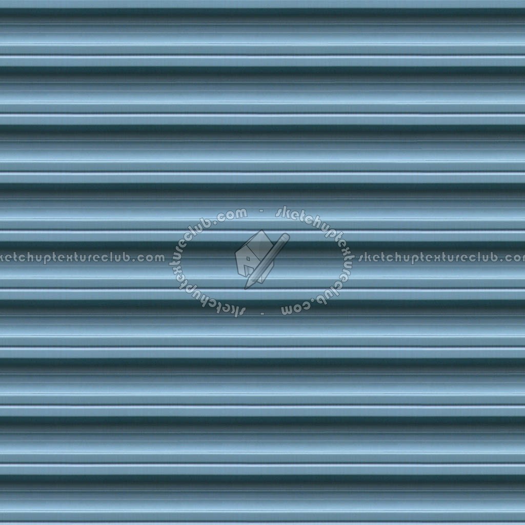 Textures   -   MATERIALS   -   METALS   -   Corrugated  - Painted corrugated metal texture seamless 09945 (seamless)