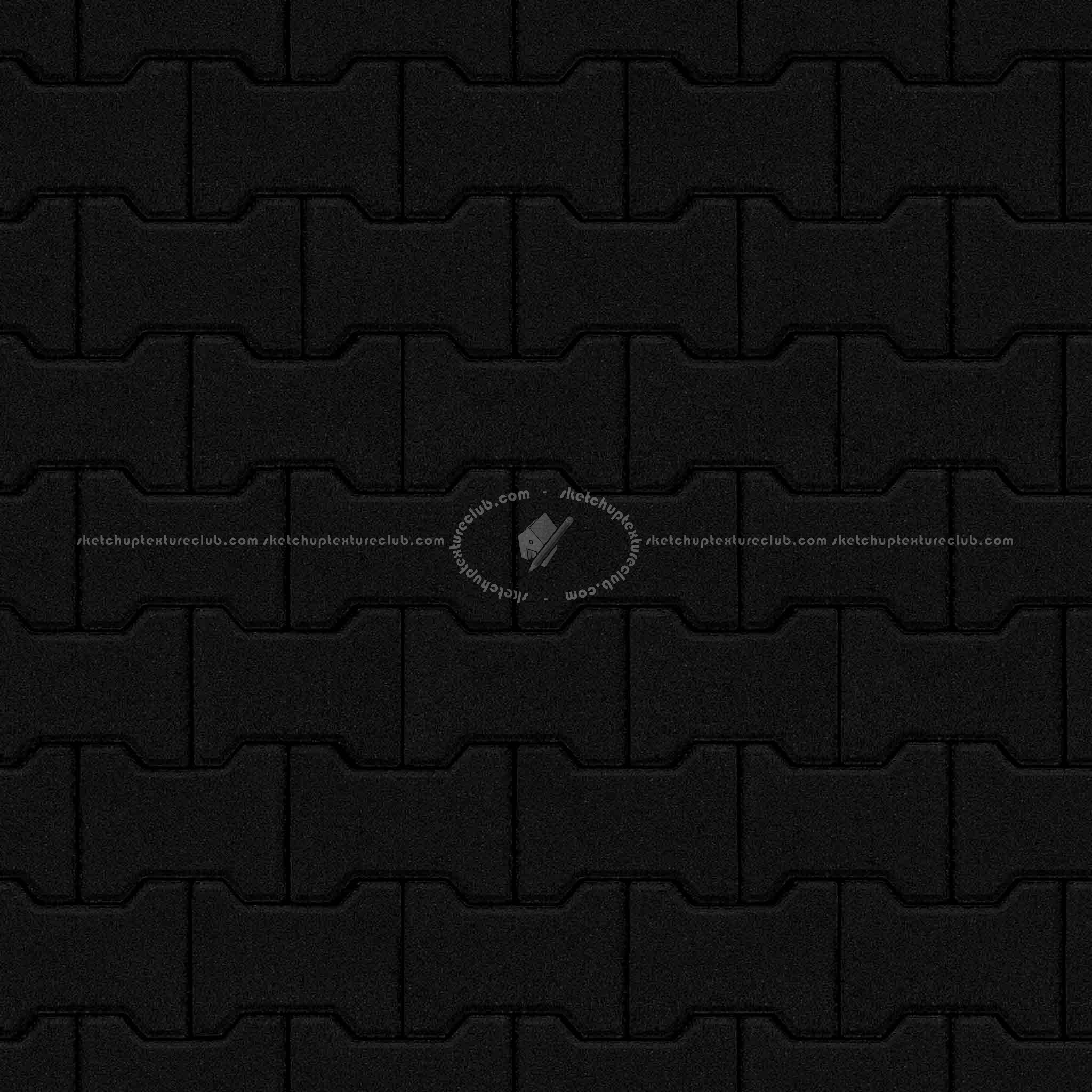 Textures   -   ARCHITECTURE   -   PAVING OUTDOOR   -   Concrete   -   Blocks regular  - Paving outdoor concrete regular block texture seamless 05653 - Specular