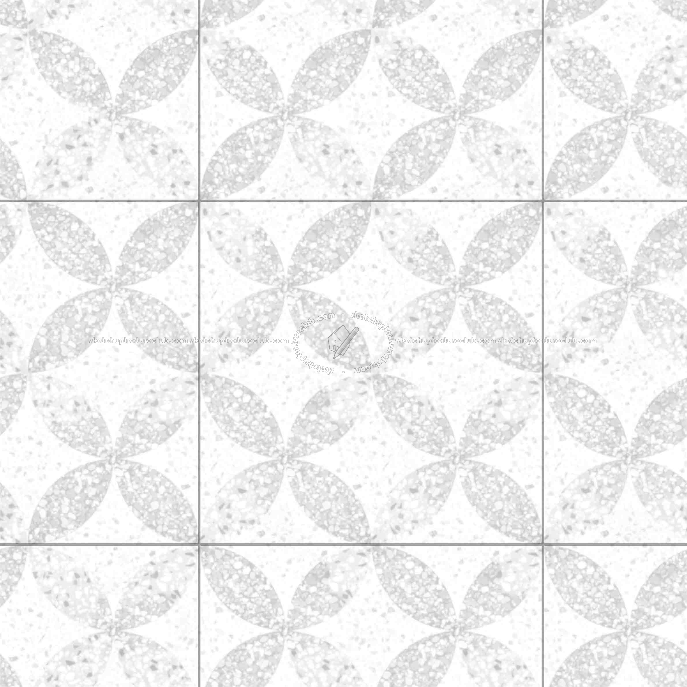 Textures   -   FREE PBR TEXTURES  - terrazzo floor tile PBR texture seamless 21491 - Ambient occlusion