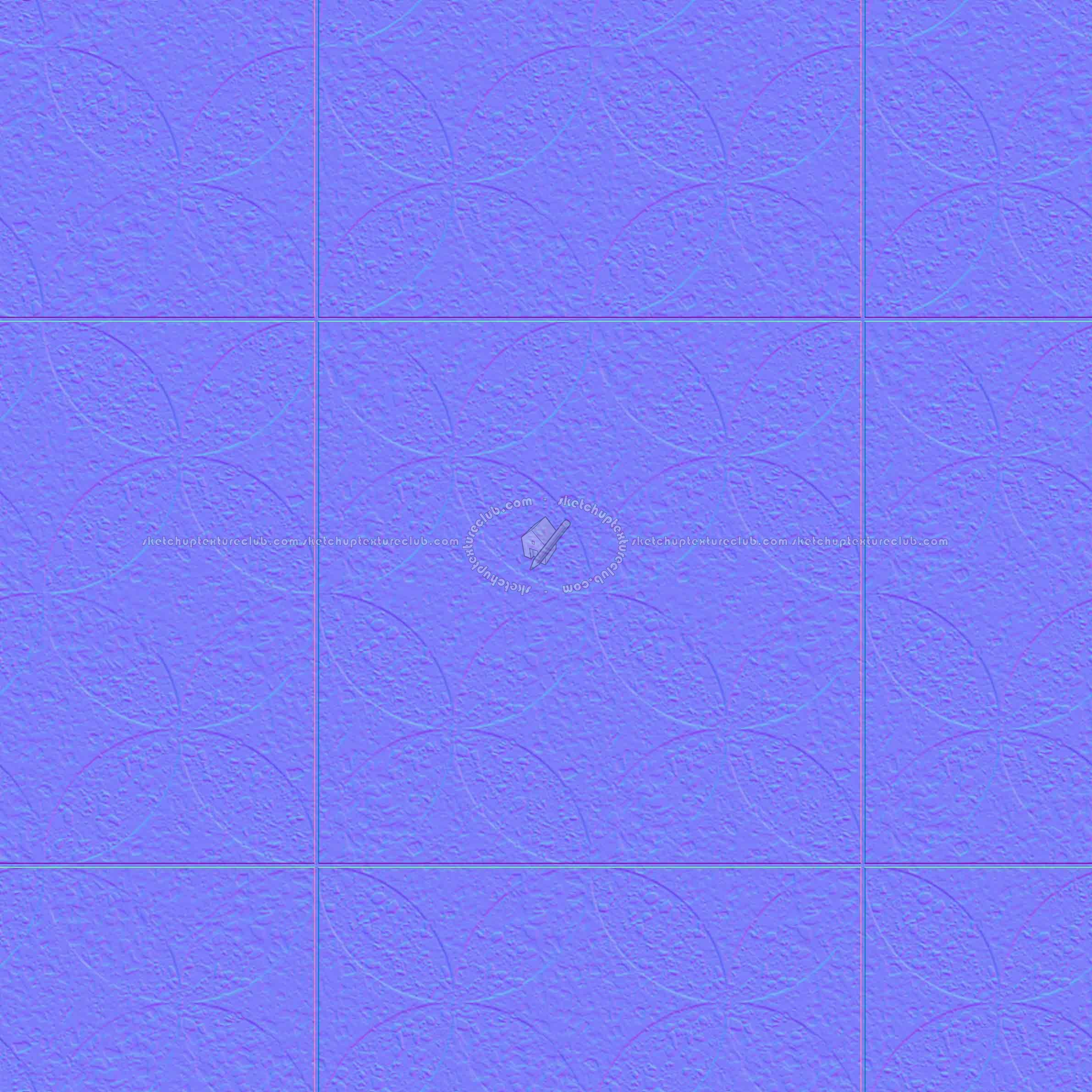 Textures   -   FREE PBR TEXTURES  - terrazzo floor tile PBR texture seamless 21491 - Normal