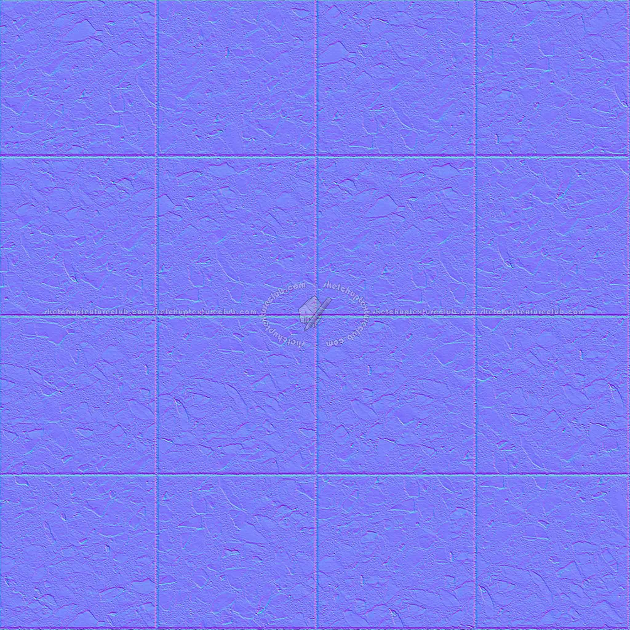 Textures   -   ARCHITECTURE   -   TILES INTERIOR   -   Terrazzo  - Terrazzo floor tile PBR texture seamless 21532 - Normal