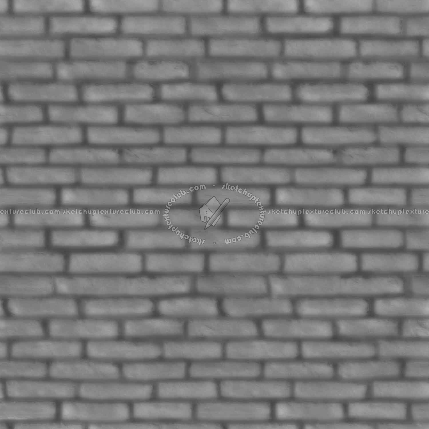 Textures   -   ARCHITECTURE   -   BRICKS   -   Colored Bricks   -   Rustic  - Texture colored bricks rustic seamless 00028 - Displacement