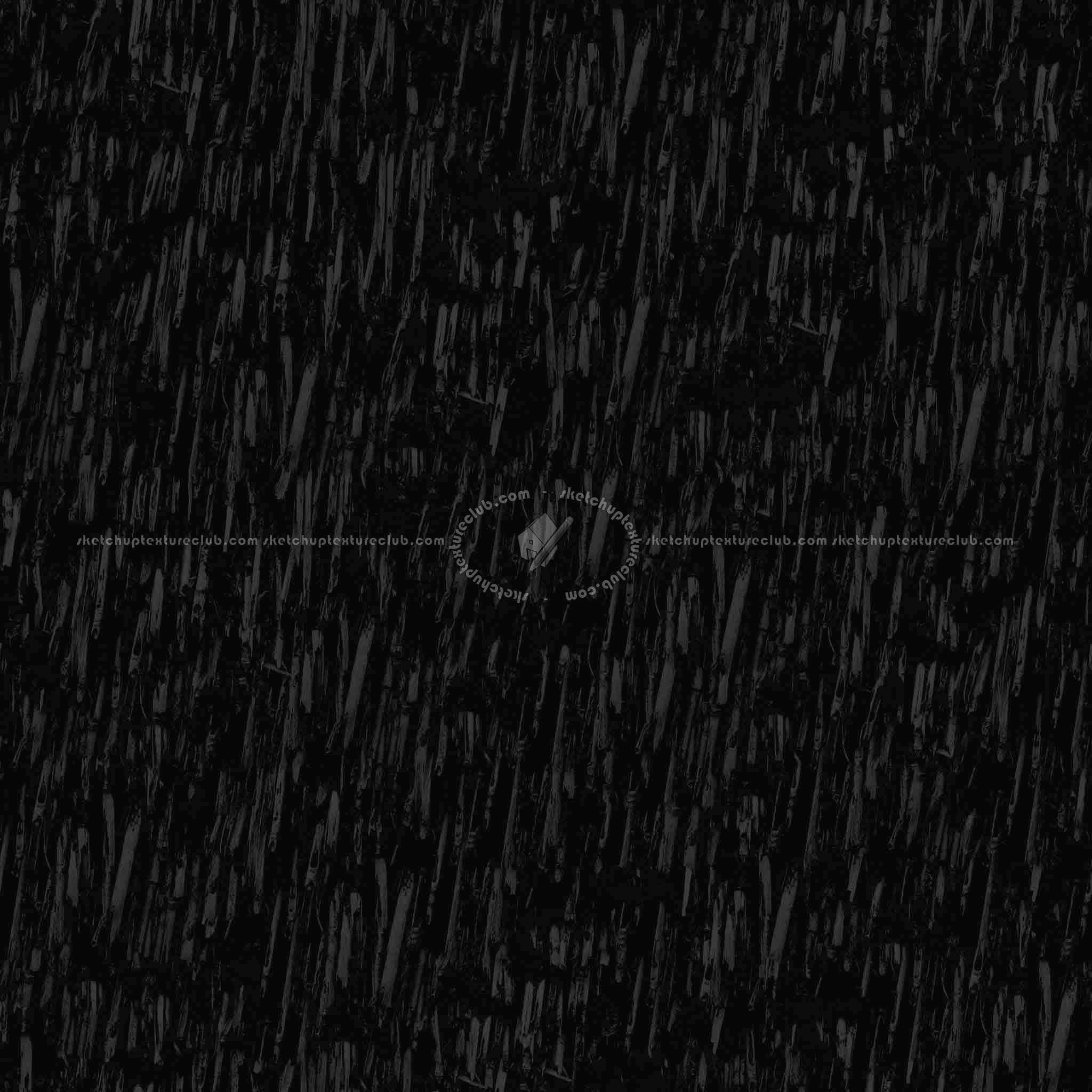 Textures   -   ARCHITECTURE   -   ROOFINGS   -   Thatched roofs  - Thatched roof texture seamless 04064 - Specular