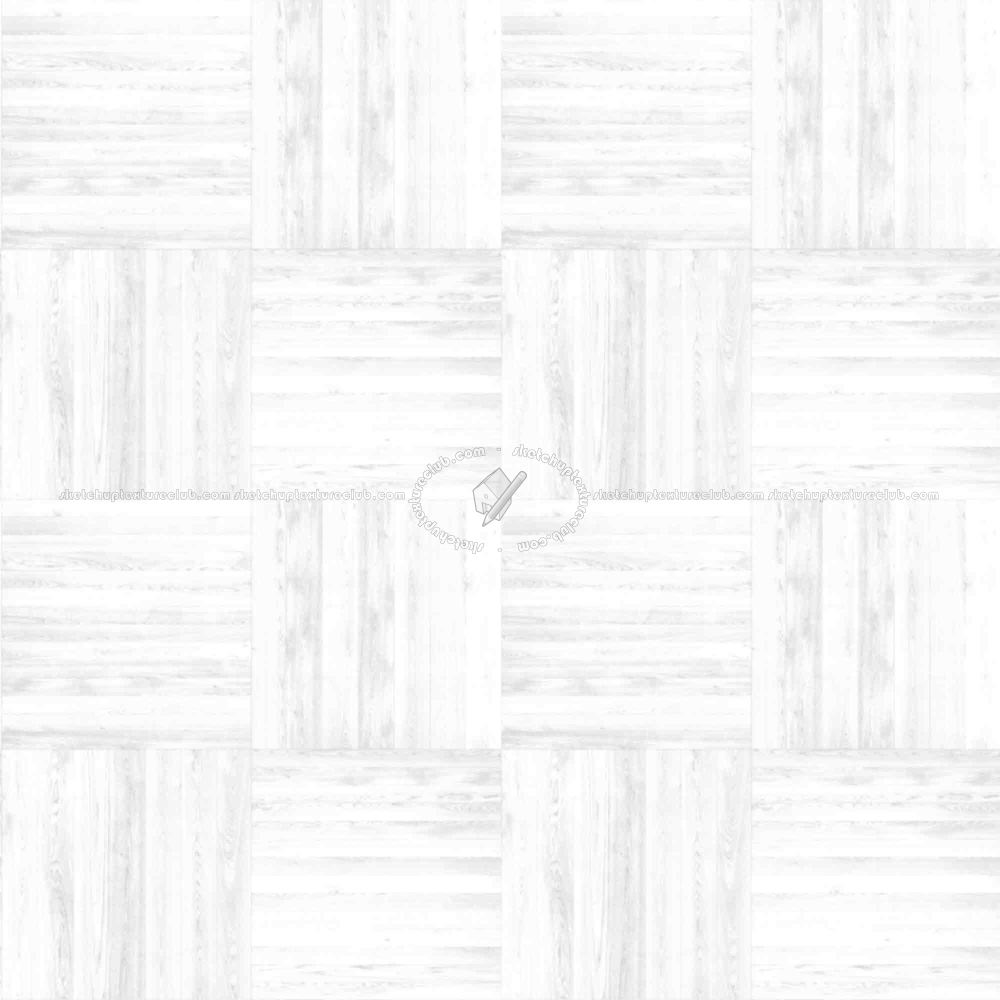 Textures   -   ARCHITECTURE   -   WOOD FLOORS   -   Parquet square  - Wood flooring square texture seamless 05414 - Ambient occlusion