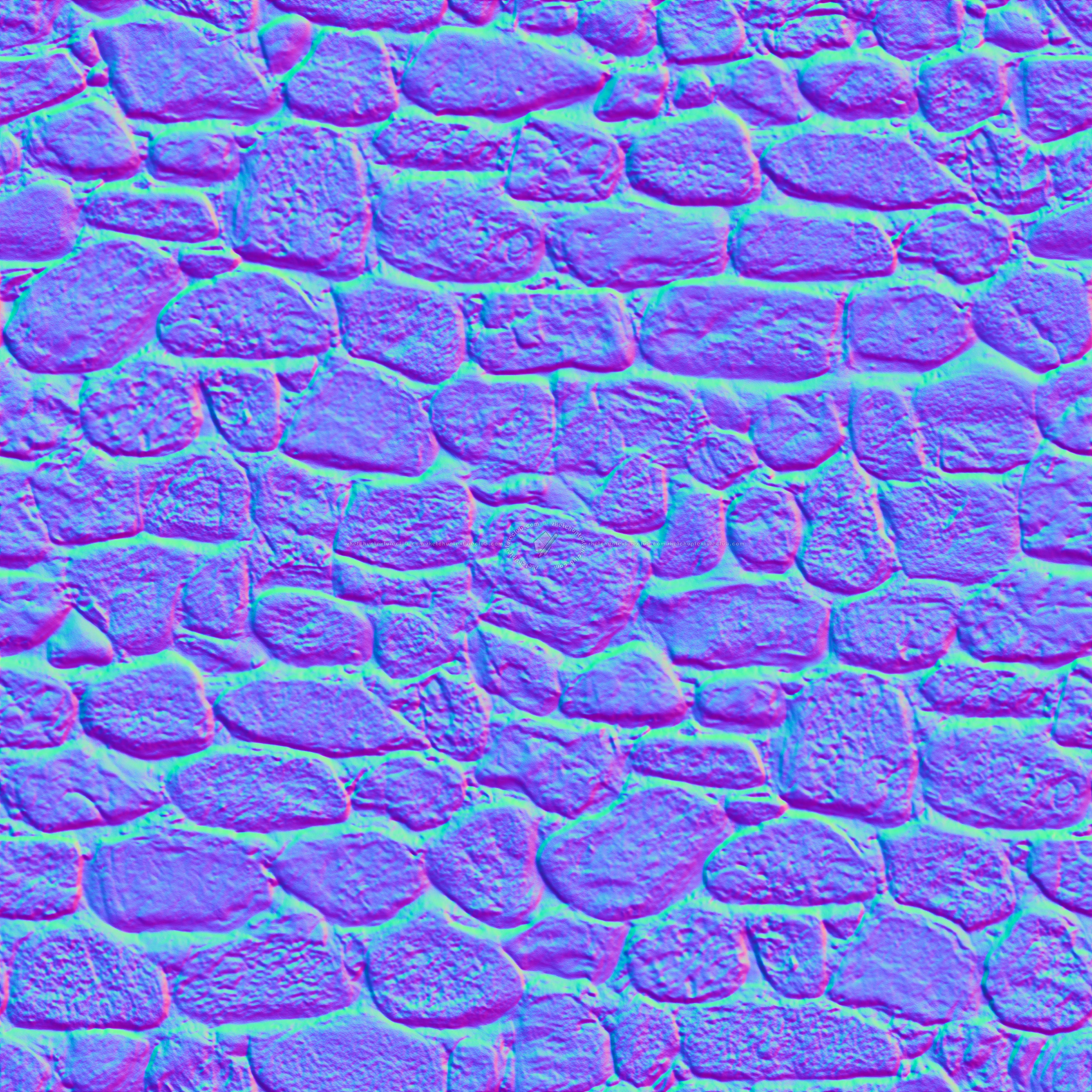 Textures   -   ARCHITECTURE   -   STONES WALLS   -   Stone walls  - stone wall pbr texture seamless 22437 - Normal