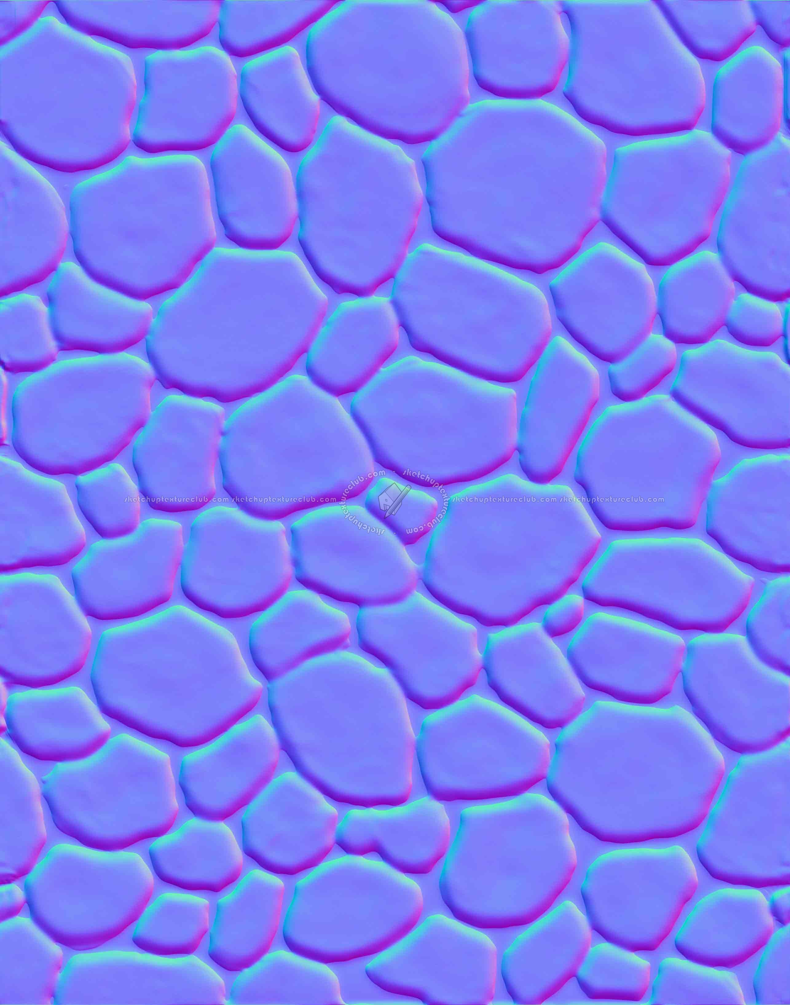 Textures   -   ARCHITECTURE   -   STONES WALLS   -   Claddings stone   -   Exterior  - Wall cladding stone mixed size seamless 08018 - Normal