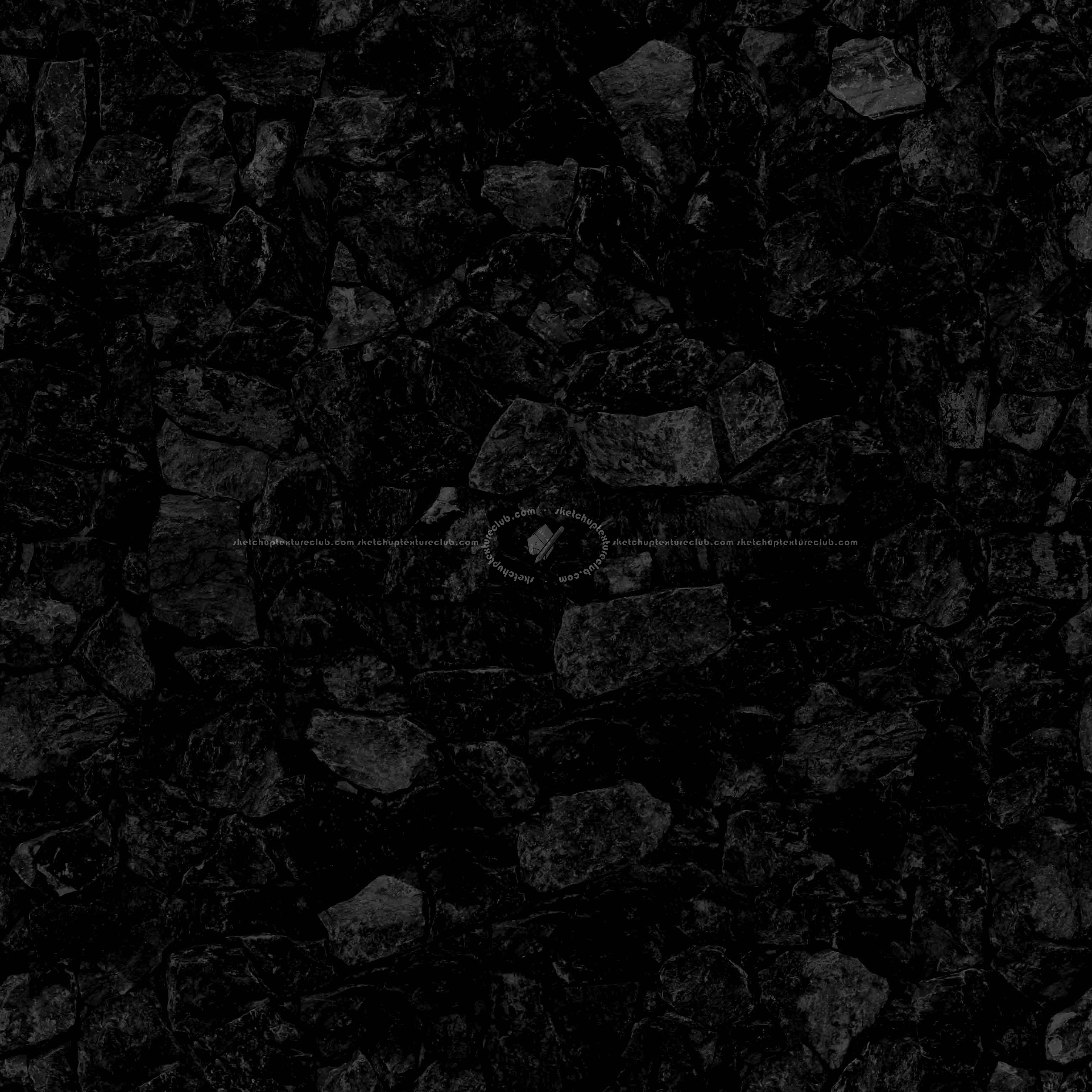 Textures   -   ARCHITECTURE   -   STONES WALLS   -   Claddings stone   -   Exterior  - Wall cladding stone mixed size seamless 08021 - Specular