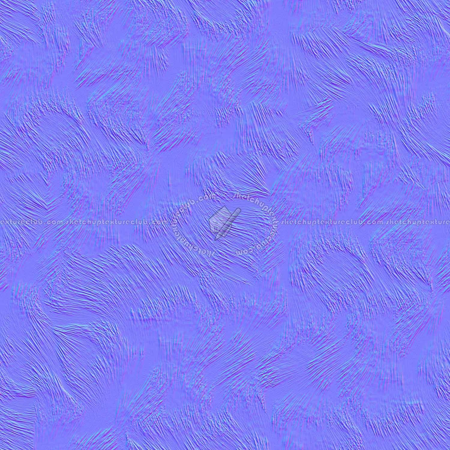 Textures   -   MATERIALS   -   FUR ANIMAL  - Faux fake fur animal texture seamless 09578 - Normal