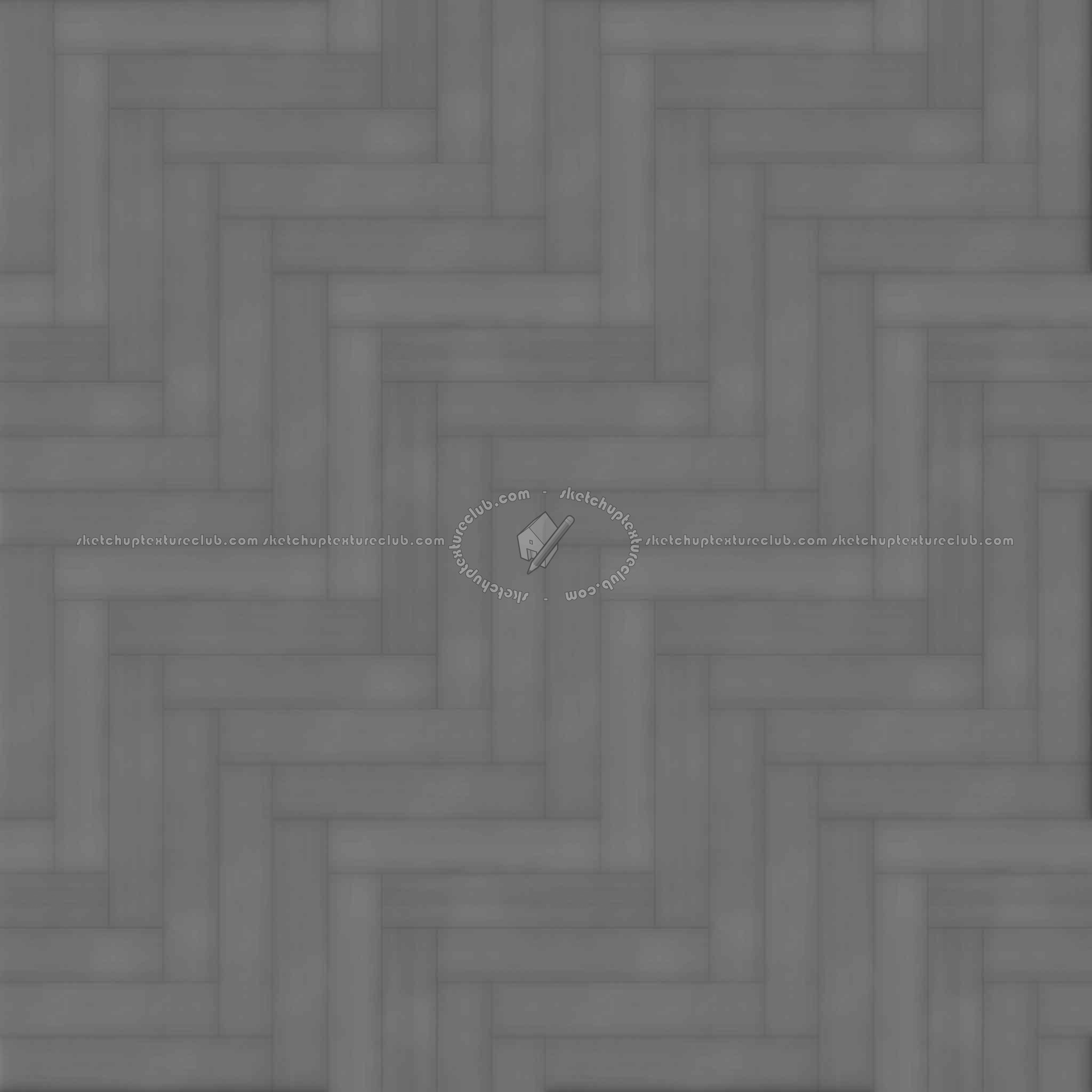 Textures   -   ARCHITECTURE   -   WOOD FLOORS   -   Herringbone  - Herringbone parquet texture seamless 04915 - Displacement