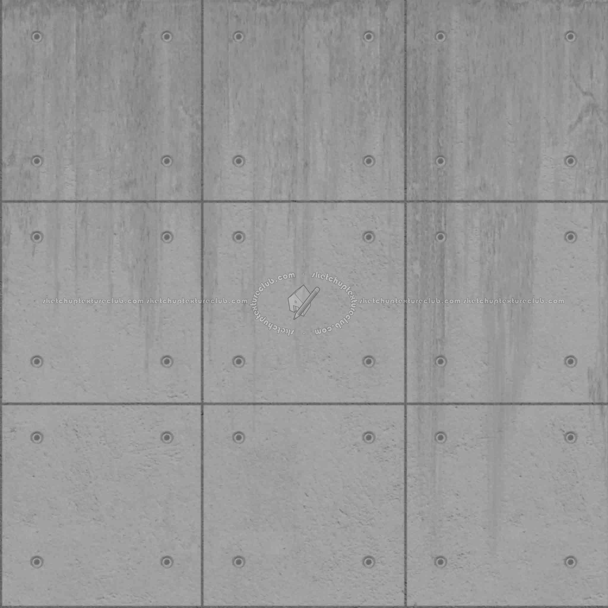 Textures   -   ARCHITECTURE   -   CONCRETE   -   Plates   -   Tadao Ando  - Tadao ando concrete plates seamless 01843 - Displacement