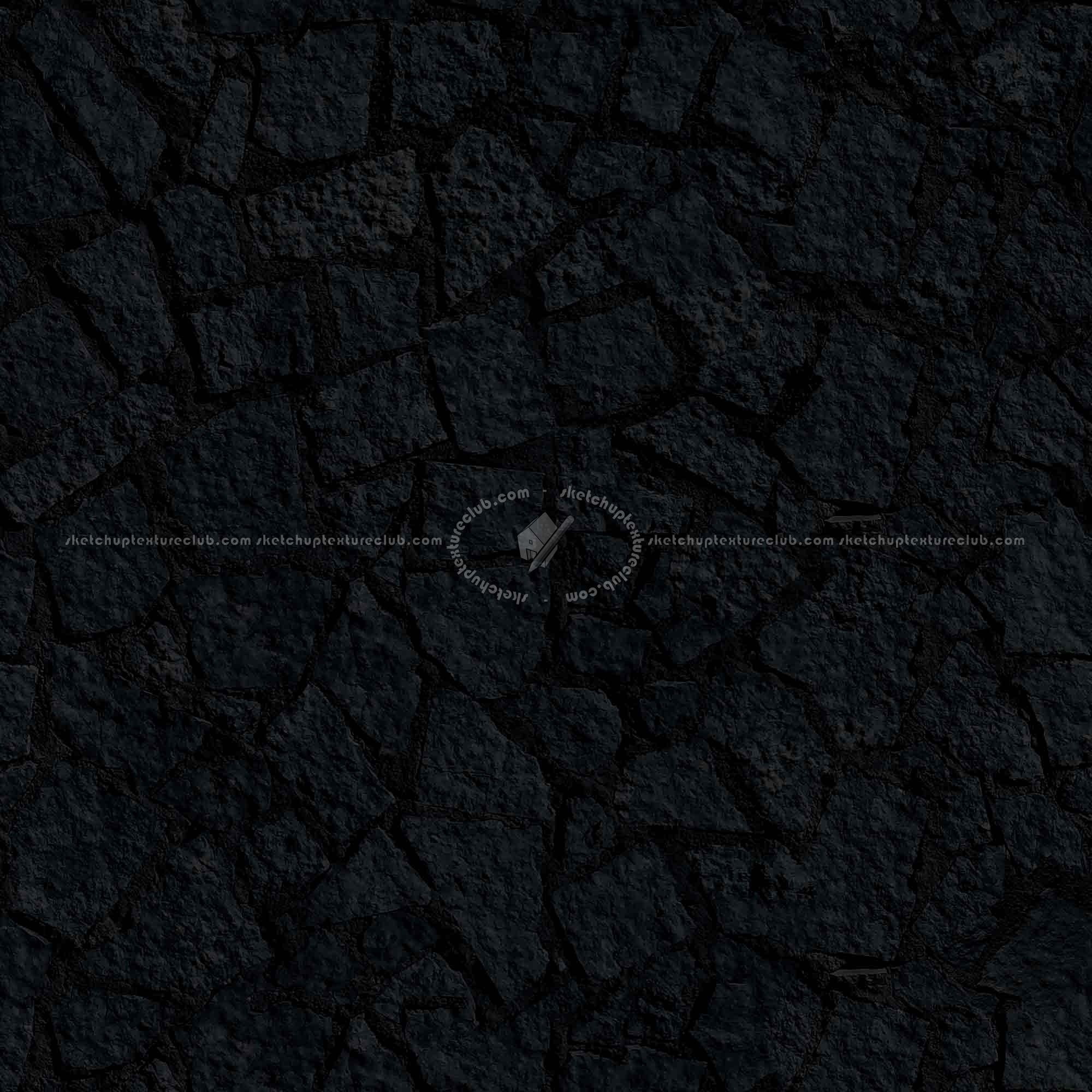 Textures   -   ARCHITECTURE   -   STONES WALLS   -   Claddings stone   -   Exterior  - Wall cladding flagstone texture seamless 18356 - Specular