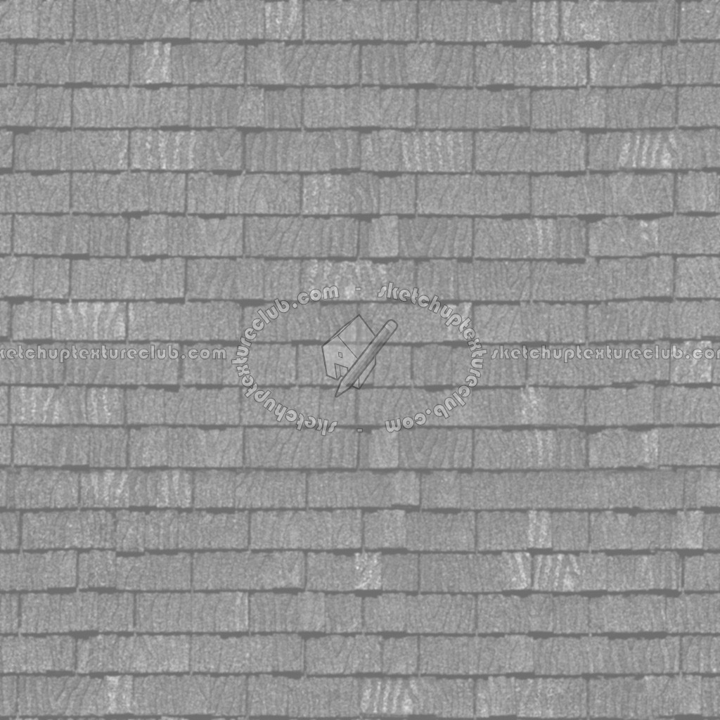 Textures   -   ARCHITECTURE   -   ROOFINGS   -   Asphalt roofs  - Asphalt roofing texture seamless 03252 - Bump