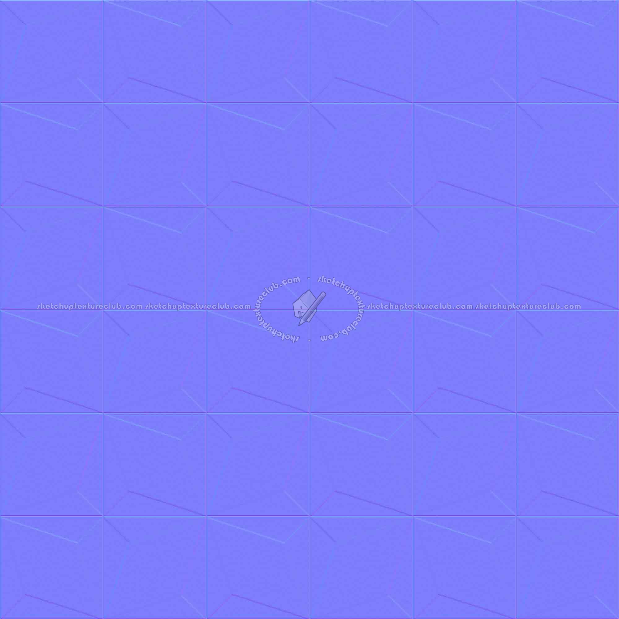 Textures   -   ARCHITECTURE   -   TILES INTERIOR   -   Cement - Encaustic   -   Cement  - Cement concrete tile texture seamless 13318 - Normal