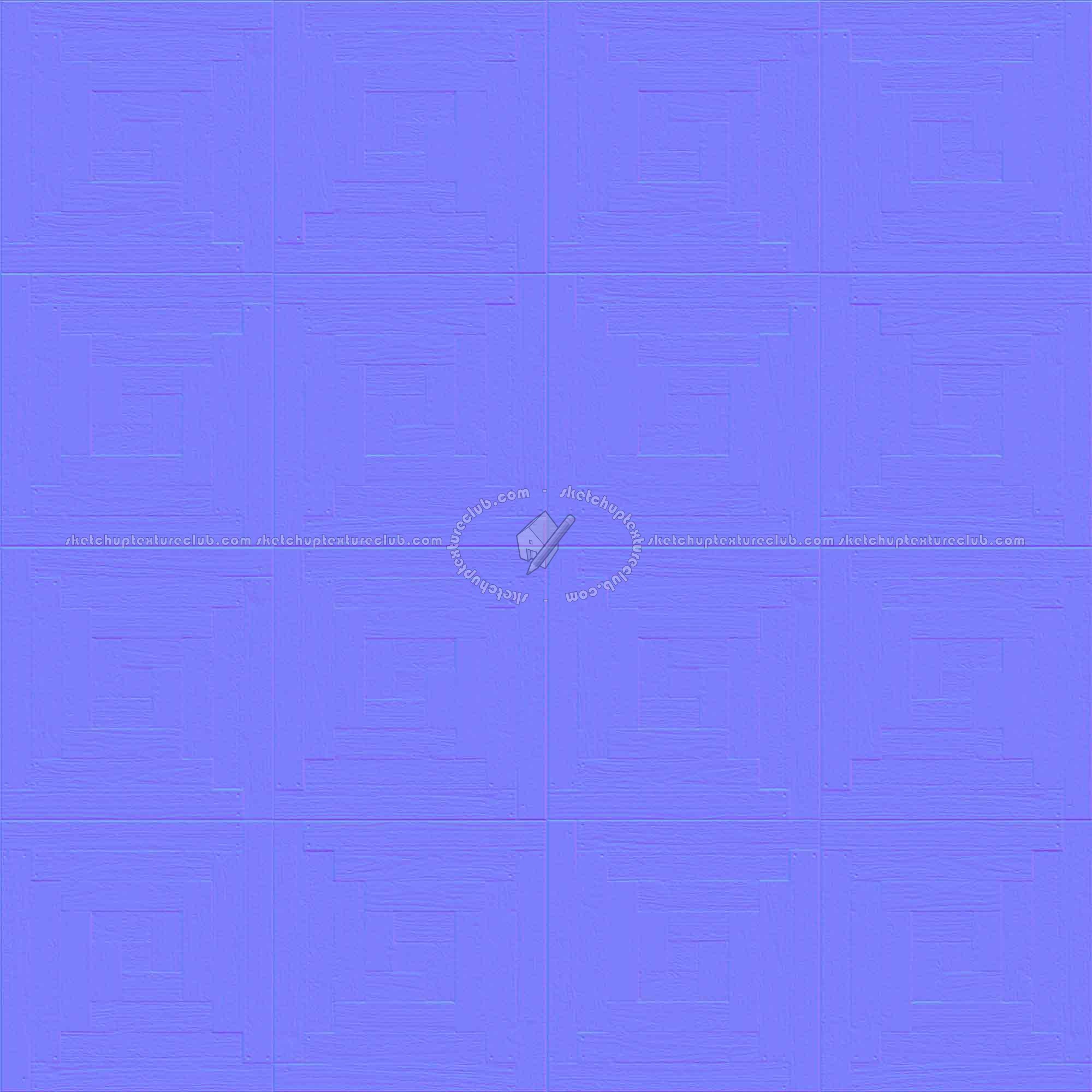 Textures   -   ARCHITECTURE   -   WOOD FLOORS   -   Parquet square  - Cherry wood flooring square texture seamless 05389 - Normal