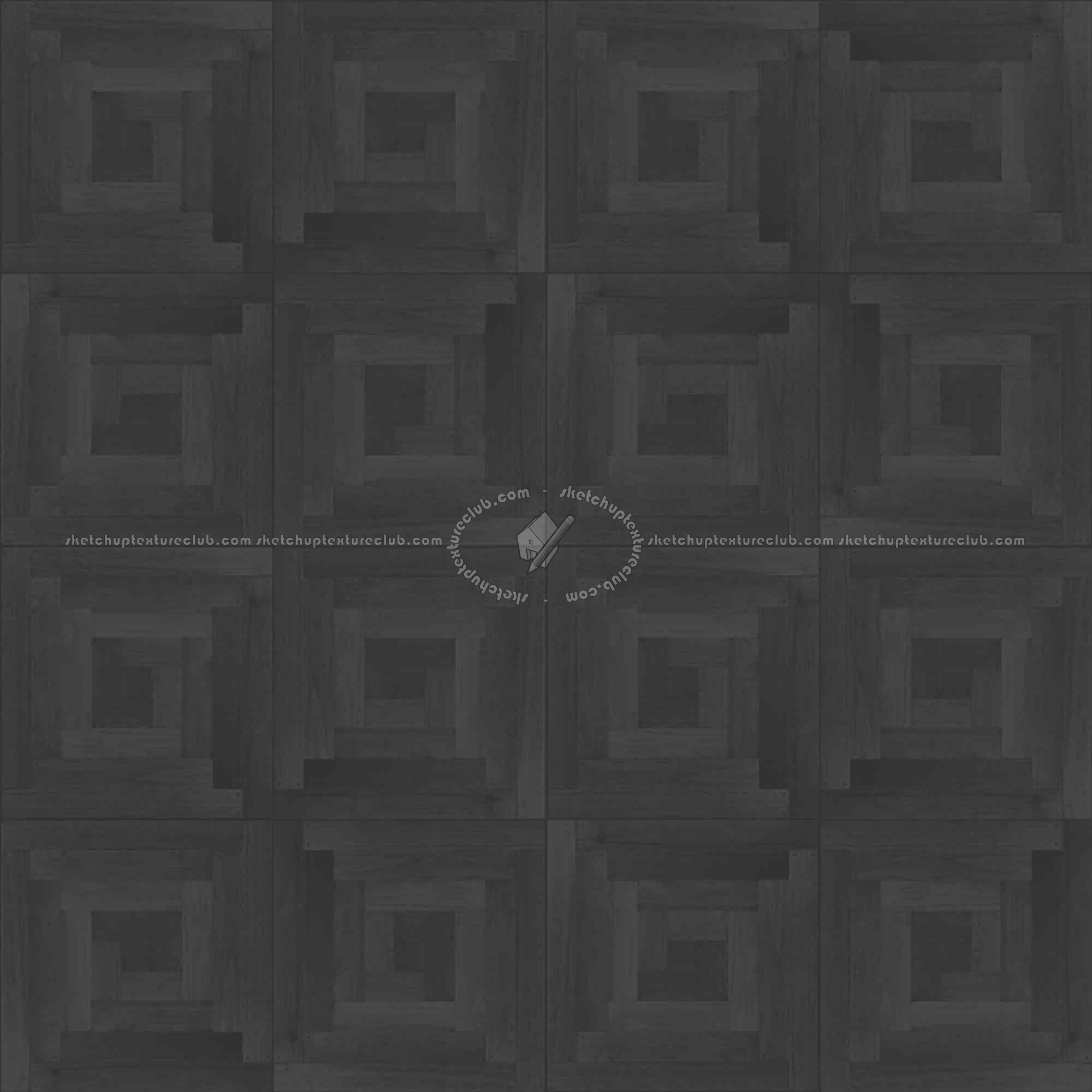 Textures   -   ARCHITECTURE   -   WOOD FLOORS   -   Parquet square  - Cherry wood flooring square texture seamless 05389 - Specular