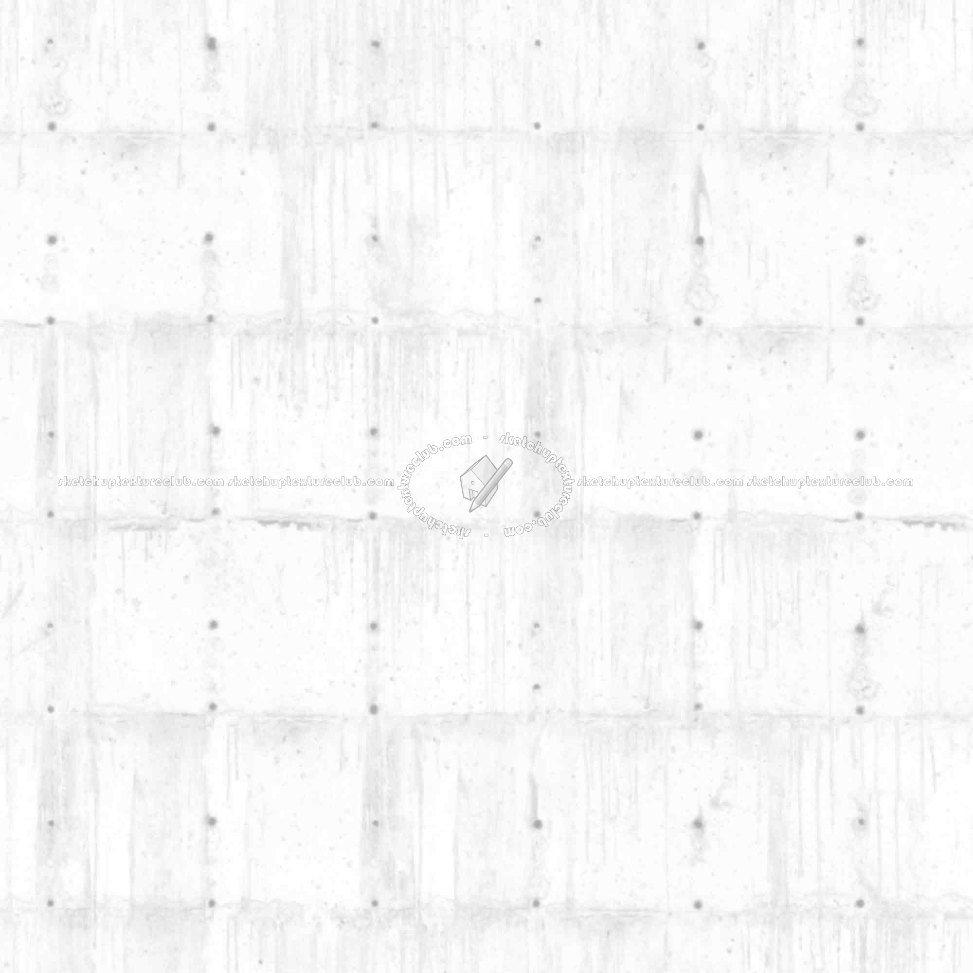 Textures   -   ARCHITECTURE   -   CONCRETE   -   Plates   -   Dirty  - Concrete dirt plates wall texture seamless 01751 - Ambient occlusion