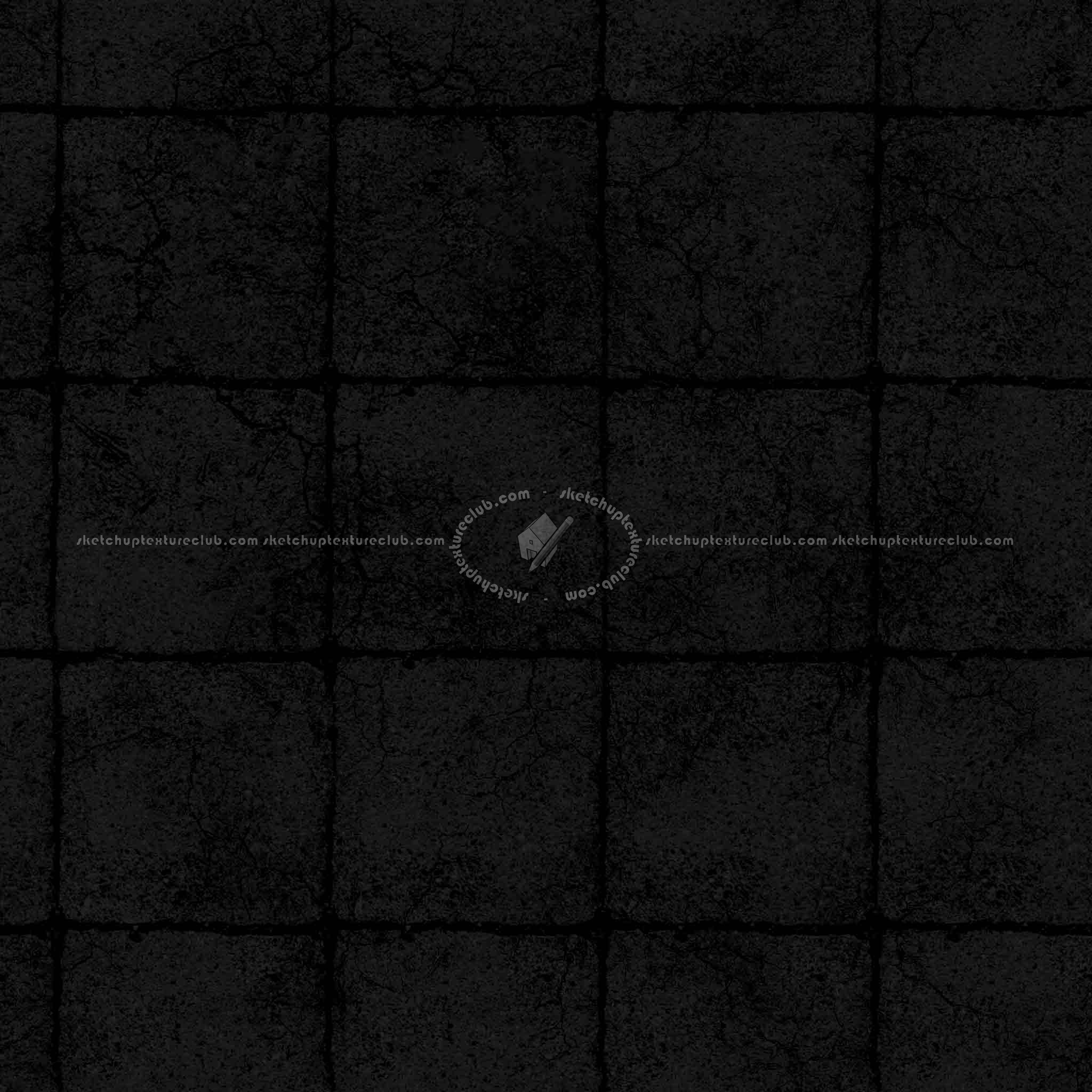 Textures   -   ARCHITECTURE   -   PAVING OUTDOOR   -   Concrete   -   Blocks damaged  - Concrete paving outdoor damaged texture seamless 05482 - Specular