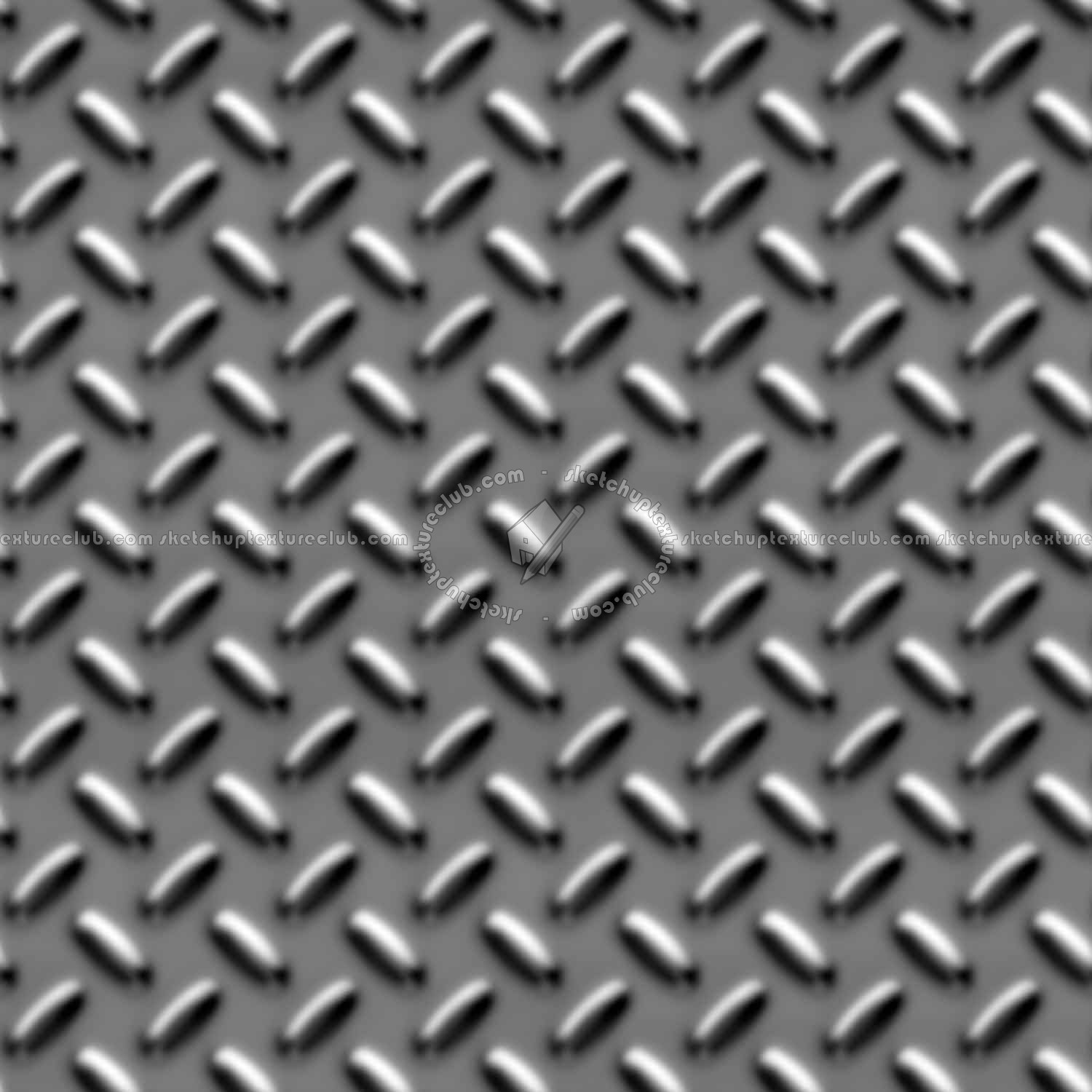 Textures   -   MATERIALS   -   METALS   -   Plates  - Copper metal plate texture seamless 10575 - Displacement