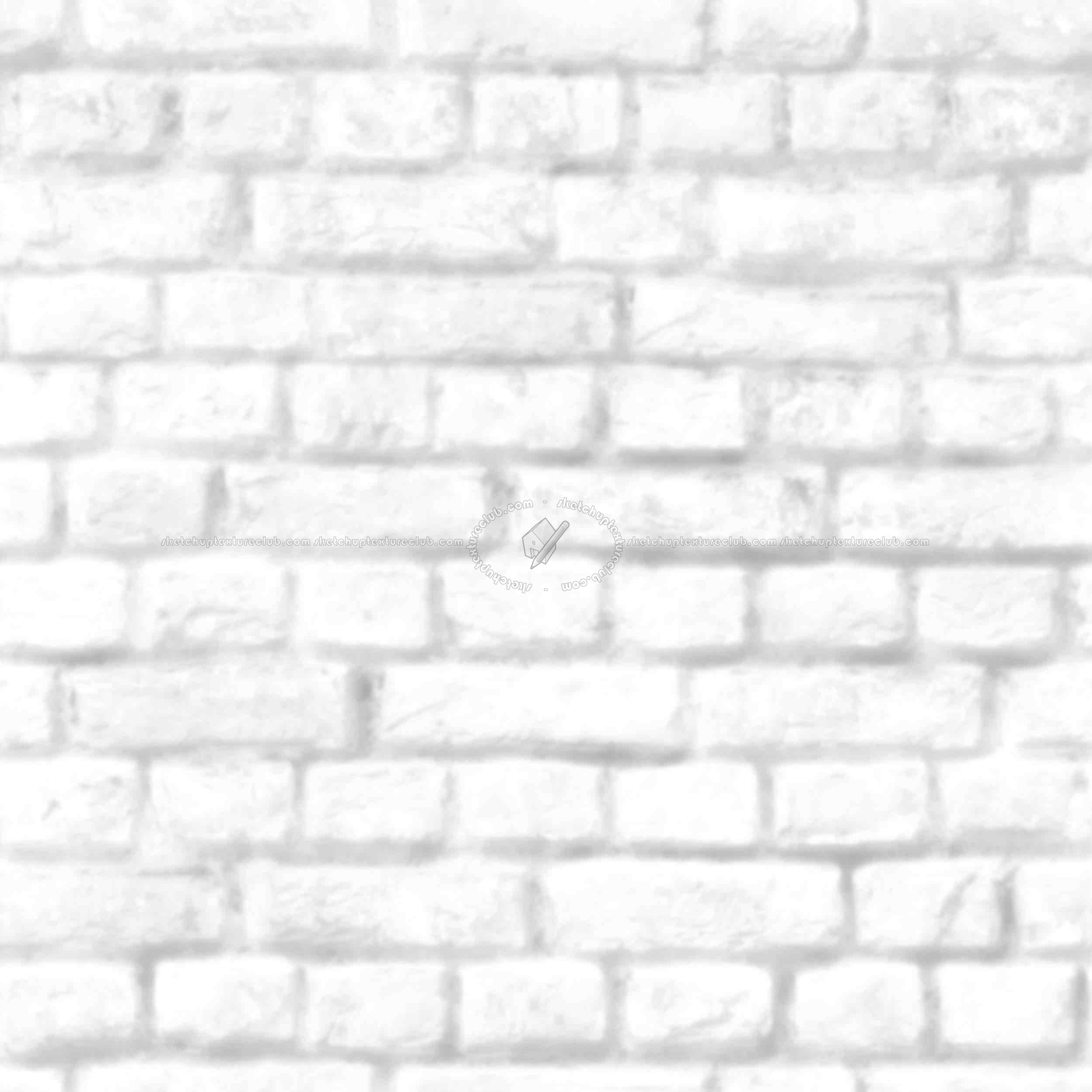 Textures   -   ARCHITECTURE   -   BRICKS   -   Dirty Bricks  - Dirty bricks texture seamless 00145 - Ambient occlusion