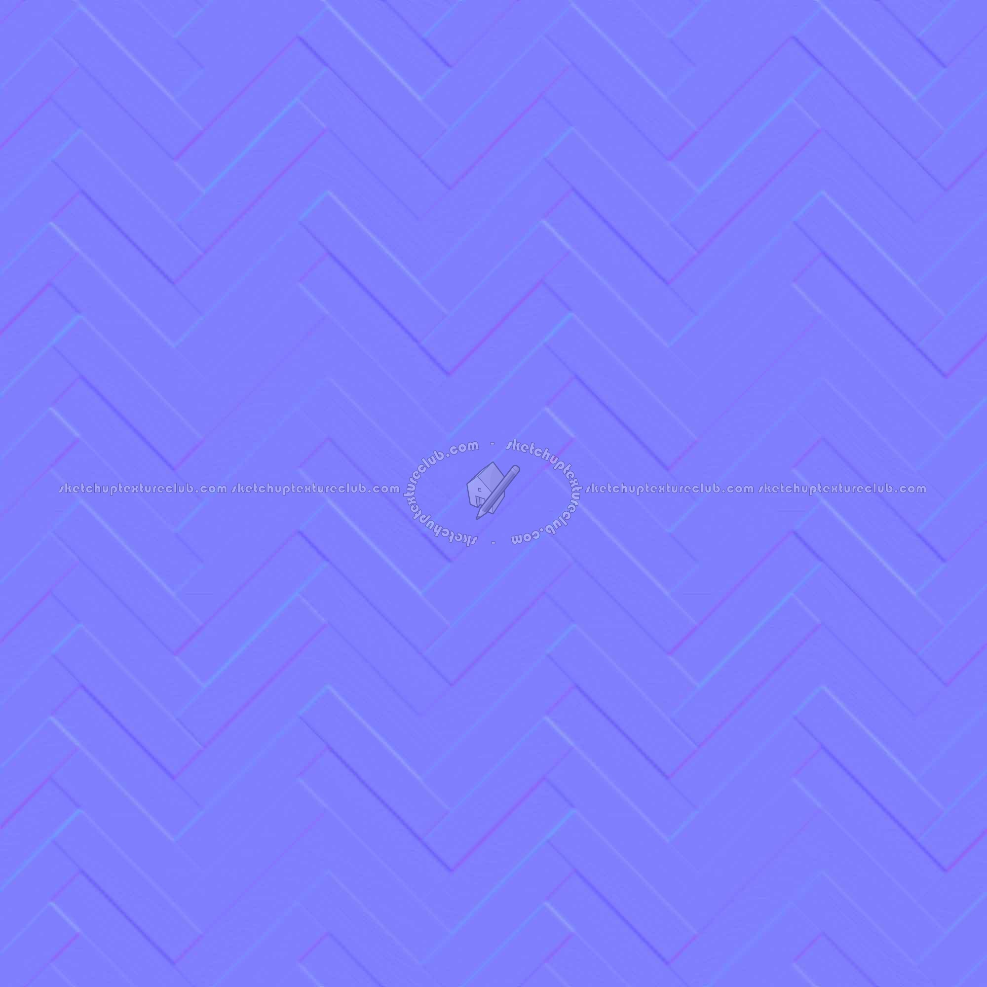 Textures   -   ARCHITECTURE   -   WOOD FLOORS   -   Herringbone  - Herringbone colored parquet texture seamless 04889 - Normal