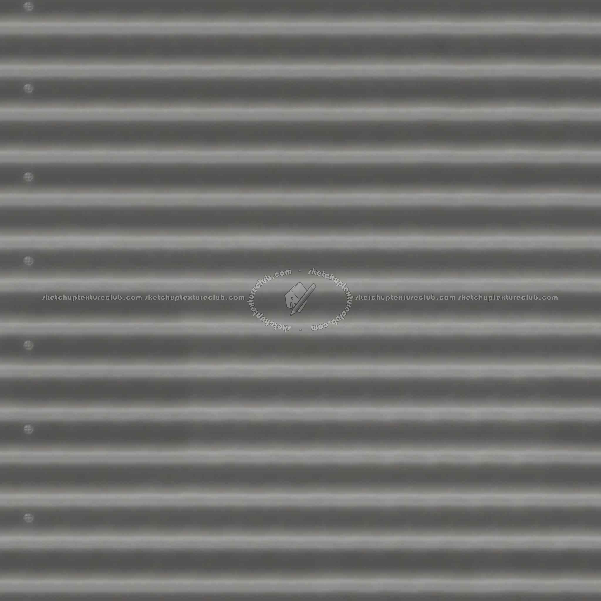 Textures   -   ARCHITECTURE   -   ROOFINGS   -   Metal roofs  - Metal rufing texture seamless 03592 - Specular
